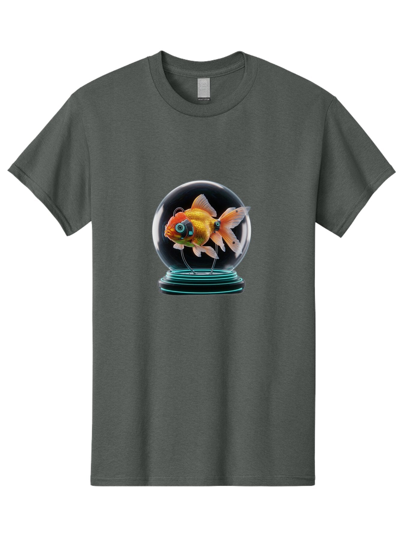 Goldfish-Robot-Eyes Men'S Graphic Tee, 100% Cotton, Comfortable Casual Summer Wear, Machine Washable, Vintage Camera, Old Camera, Antique Camera, Black Camera, Classic Photography, Photography Equipment, Nostalgic Device, Film Camera, Bam574 8