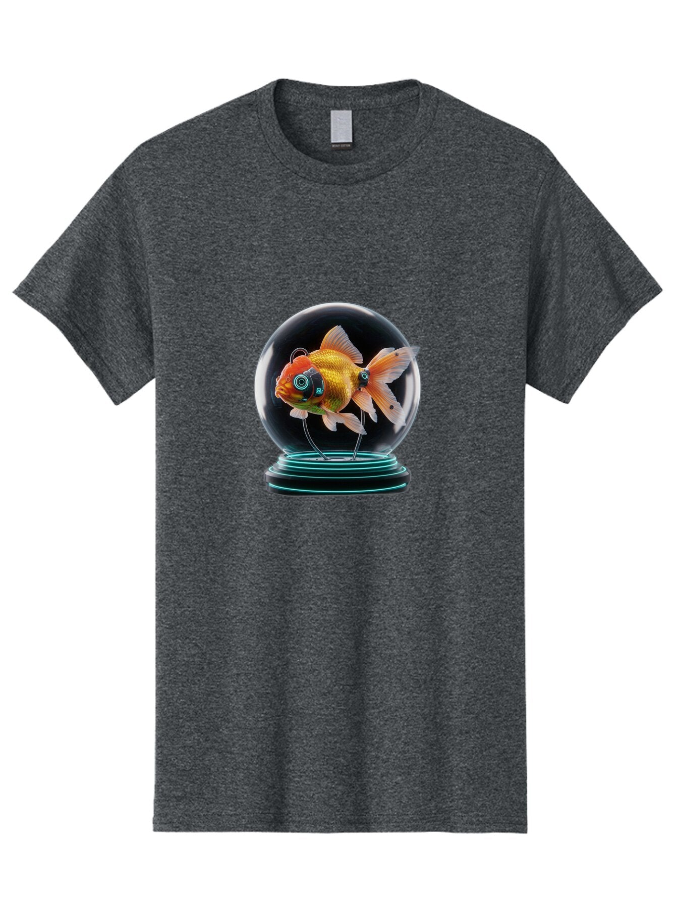 Goldfish-Robot-Eyes Men'S Graphic Tee, 100% Cotton, Comfortable Casual Summer Wear, Machine Washable, Vintage Camera, Old Camera, Antique Camera, Black Camera, Classic Photography, Photography Equipment, Nostalgic Device, Film Camera, Bam574