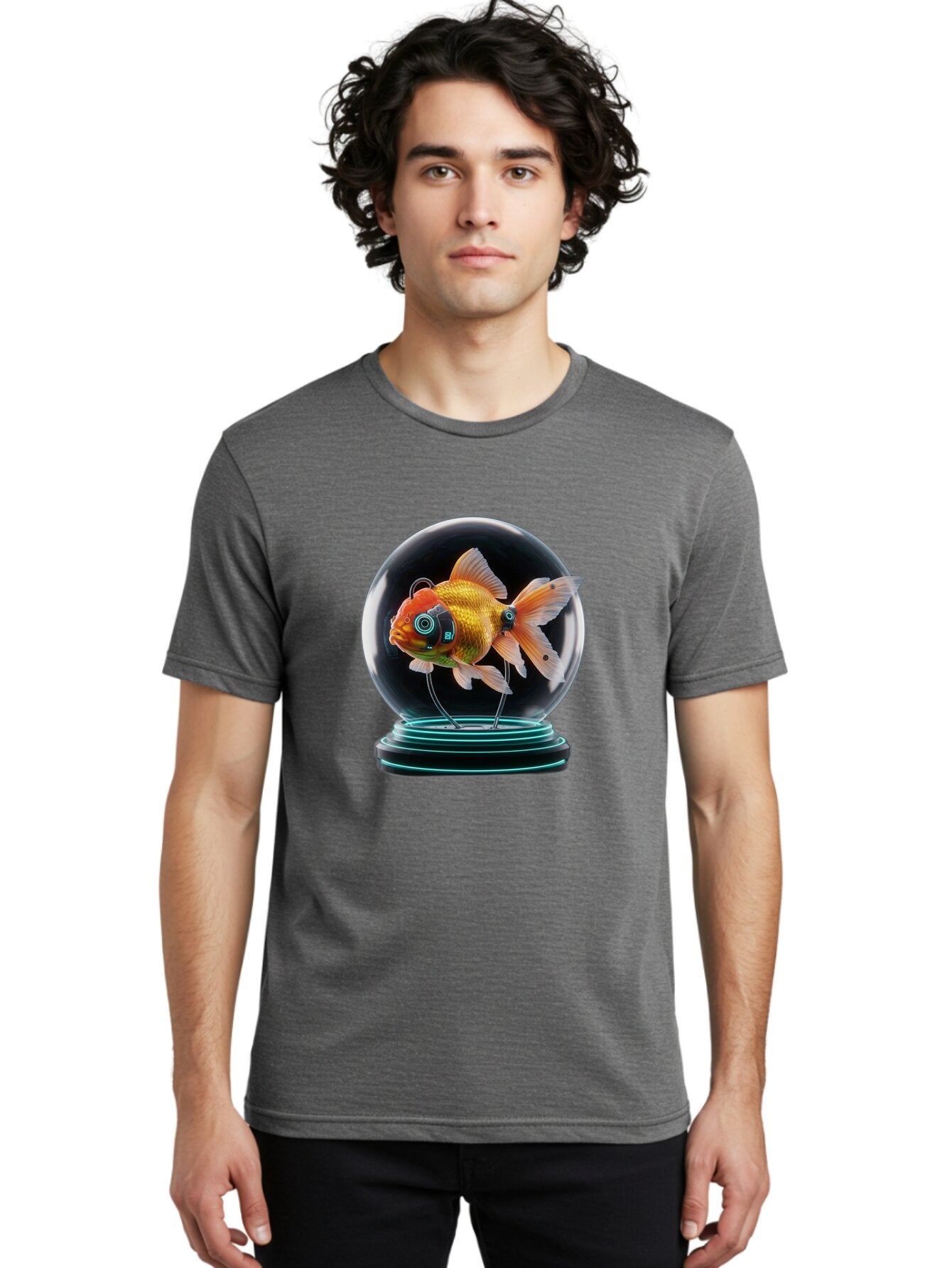 Goldfish-Robot-Eyes Men'S Graphic Tee, 100% Cotton, Comfortable Casual Summer Wear, Machine Washable, Vintage Camera, Old Camera, Antique Camera, Black Camera, Classic Photography, Photography Equipment, Nostalgic Device, Film Camera, Bam574 27