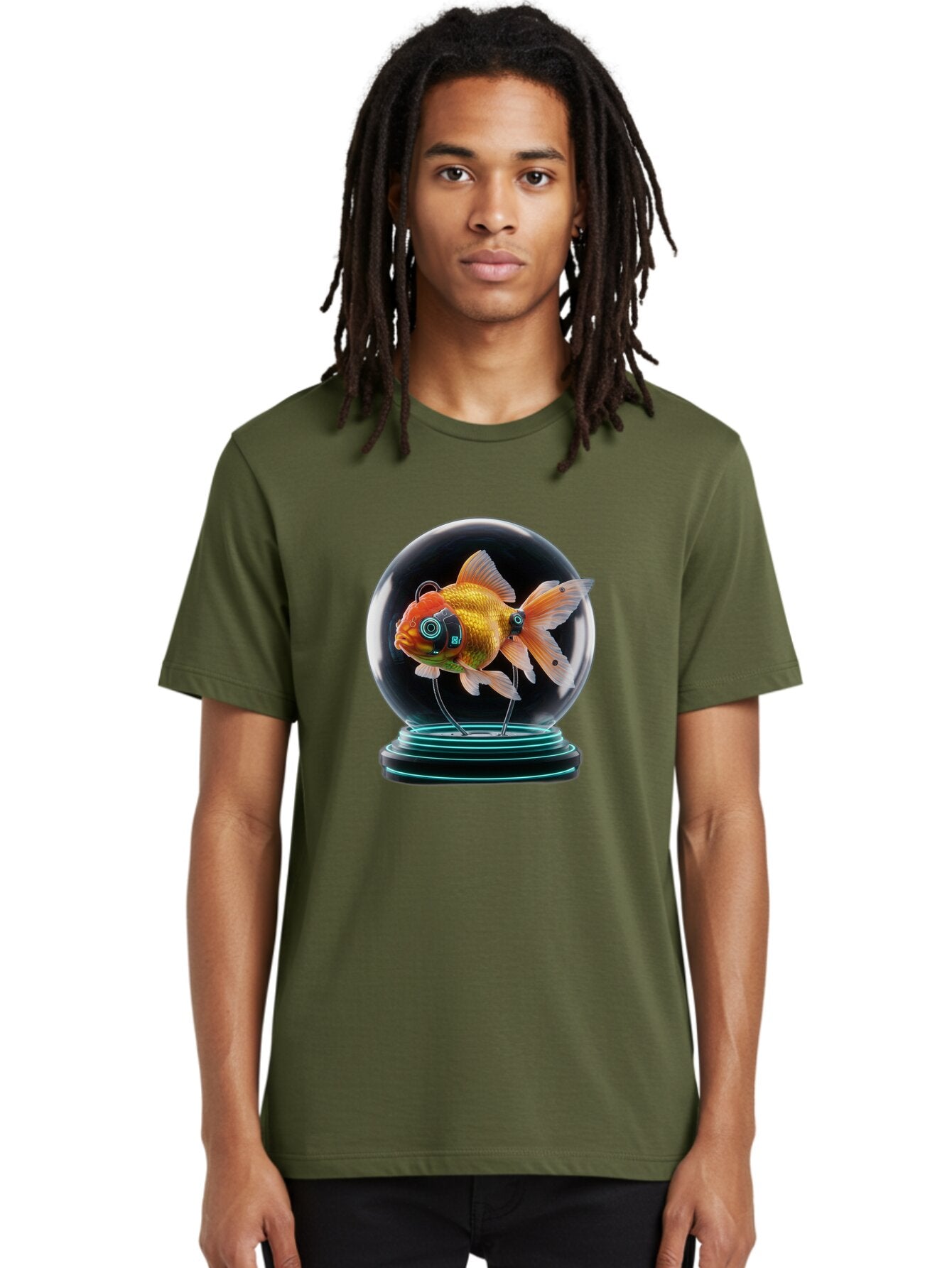 Goldfish-Robot-Eyes Men'S Graphic Tee, 100% Cotton, Comfortable Casual Summer Wear, Machine Washable, Vintage Camera, Old Camera, Antique Camera, Black Camera, Classic Photography, Photography Equipment, Nostalgic Device, Film Camera, Bam574 28