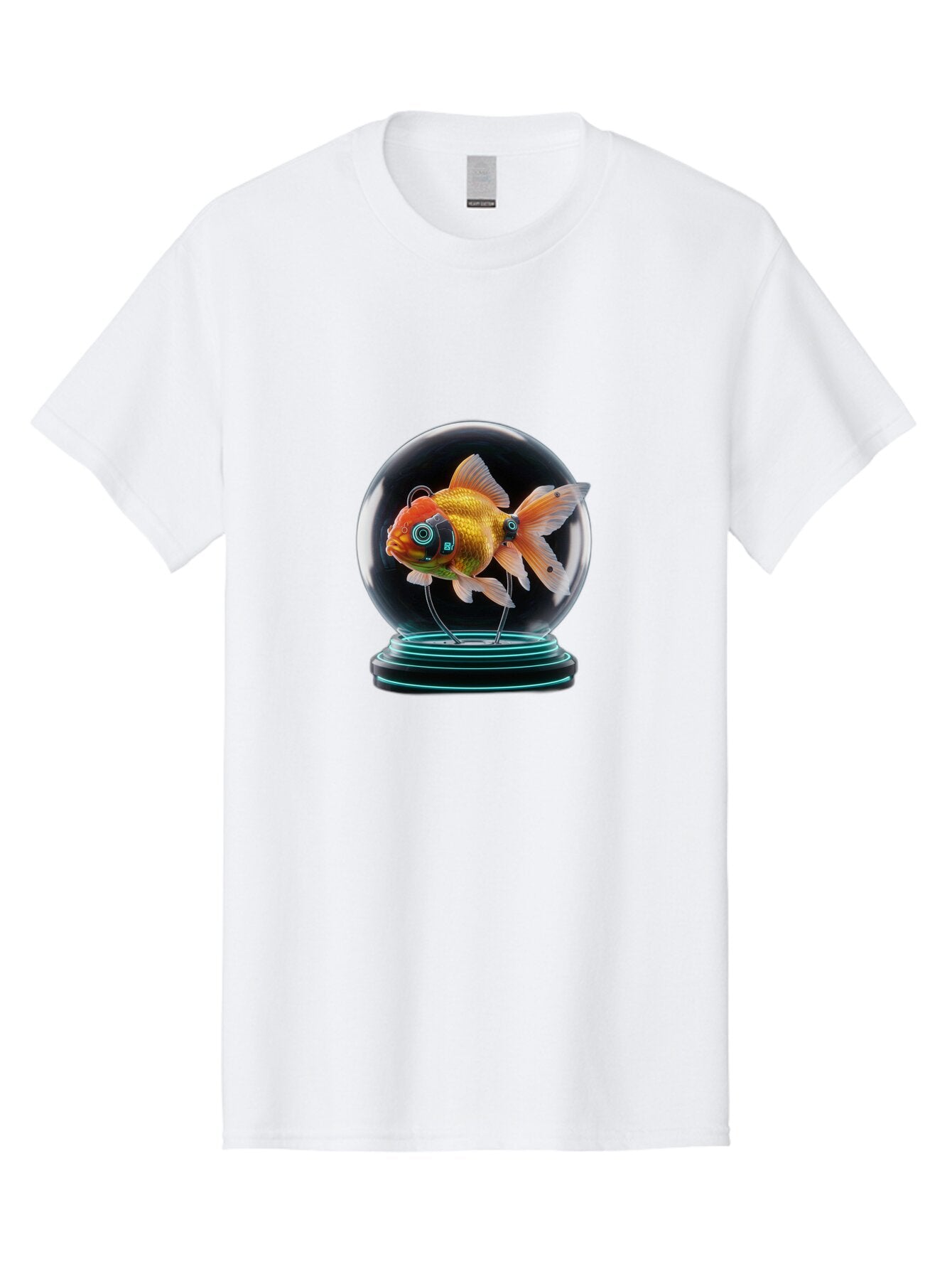 Goldfish-Robot-Eyes Men'S Graphic Tee, 100% Cotton, Comfortable Casual Summer Wear, Machine Washable, Vintage Camera, Old Camera, Antique Camera, Black Camera, Classic Photography, Photography Equipment, Nostalgic Device, Film Camera, Bam574 7