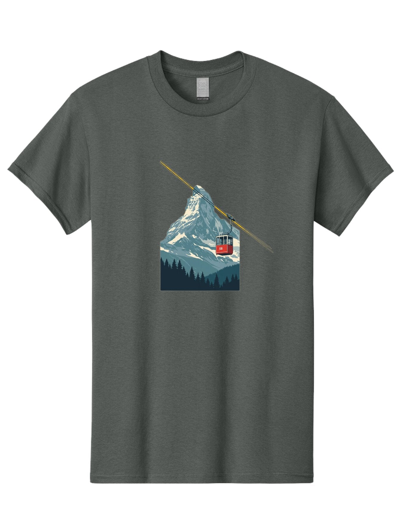 Gondola-Lift Men'S Graphic Tee, 100% Cotton, Comfortable Casual Summer Wear, Machine Washable, Vintage Camera, Old Camera, Antique Camera, Black Camera, Classic Photography, Photography Equipment, Nostalgic Device, Film Camera, Camera Art Bam576 14