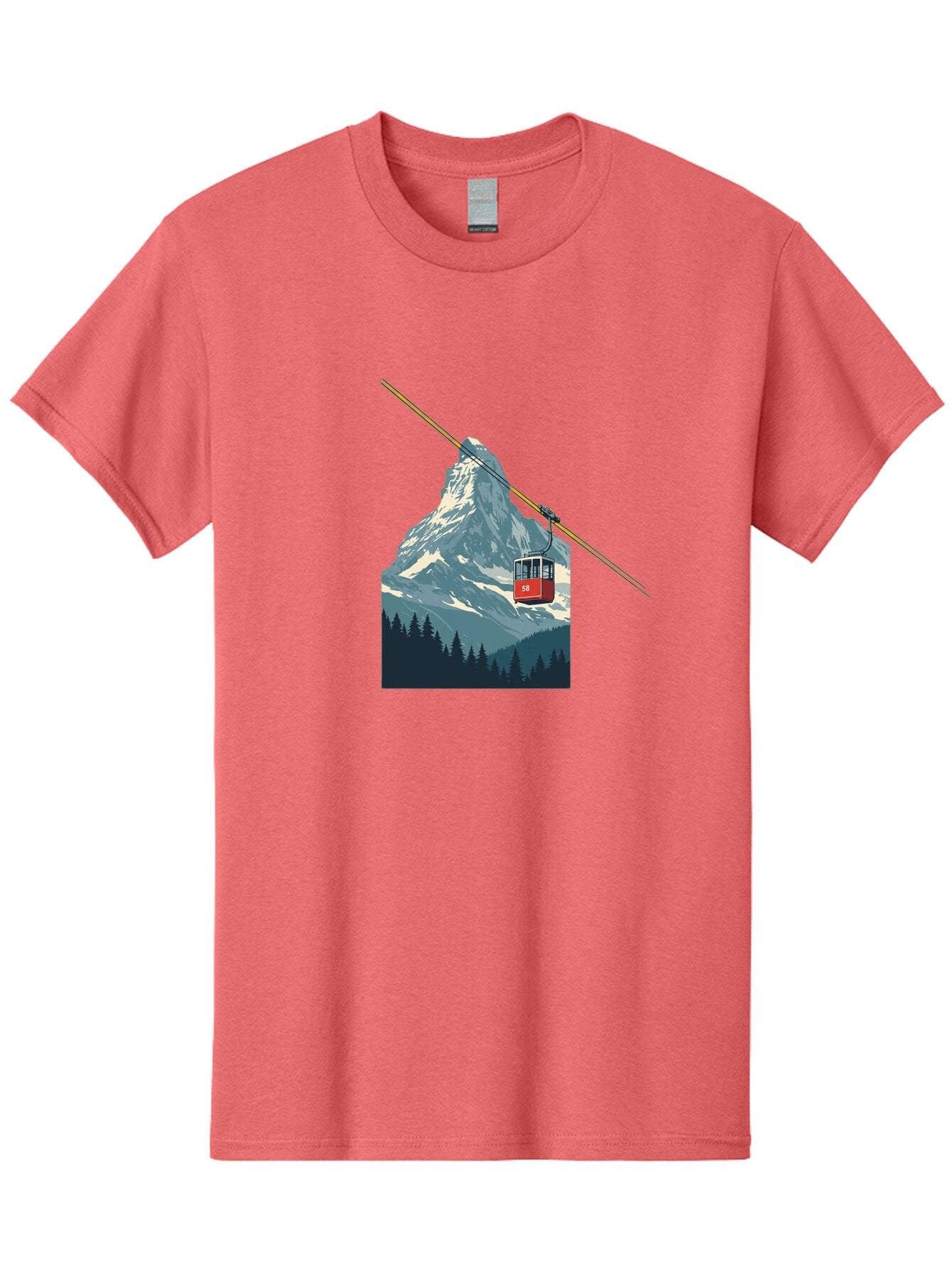 Gondola-Lift Men'S Graphic Tee, 100% Cotton, Comfortable Casual Summer Wear, Machine Washable, Vintage Camera, Old Camera, Antique Camera, Black Camera, Classic Photography, Photography Equipment, Nostalgic Device, Film Camera, Camera Art Bam576 6