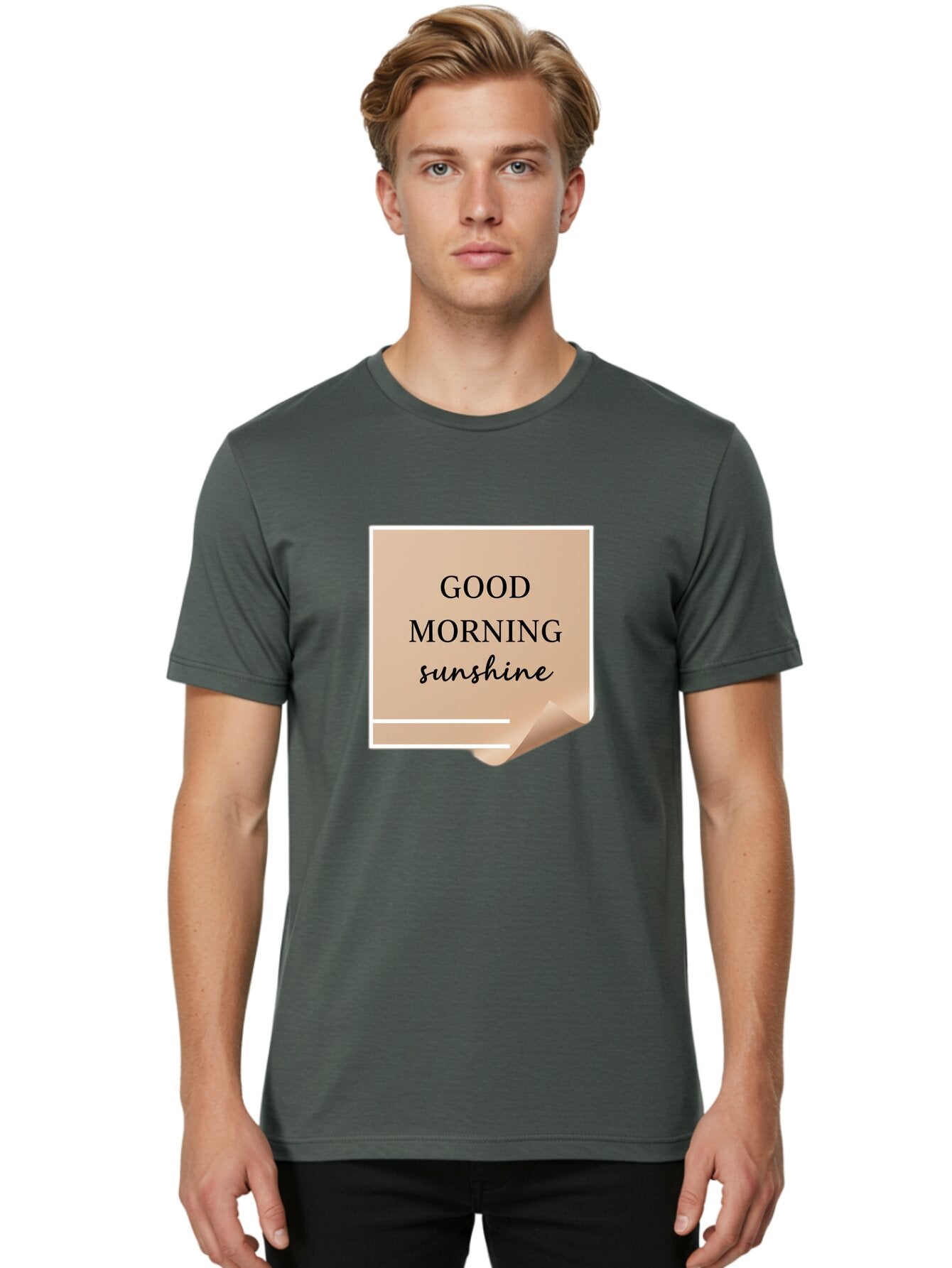 Good-Morning-Sunshine-5 Men'S Graphic Tee, 100% Cotton, Comfortable Casual Summer Wear, Machine Washable, Vintage Camera, Old Camera, Antique Camera, Black Camera, Classic Photography, Photography Equipment, Nostalgic Device, Film Camera, Bam581 18