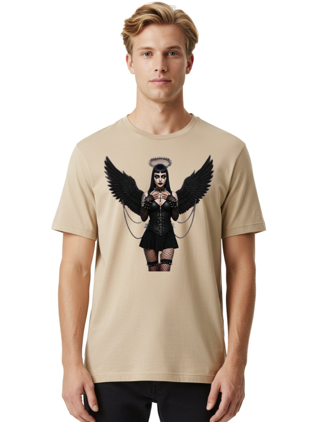 Gothic-Angel Men'S Graphic Tee, 100% Cotton, Comfortable Casual Summer Wear, Machine Washable, Vintage Camera, Old Camera, Antique Camera, Black Camera, Classic Photography, Photography Equipment, Nostalgic Device, Film Camera, Camera Art Bam584 21