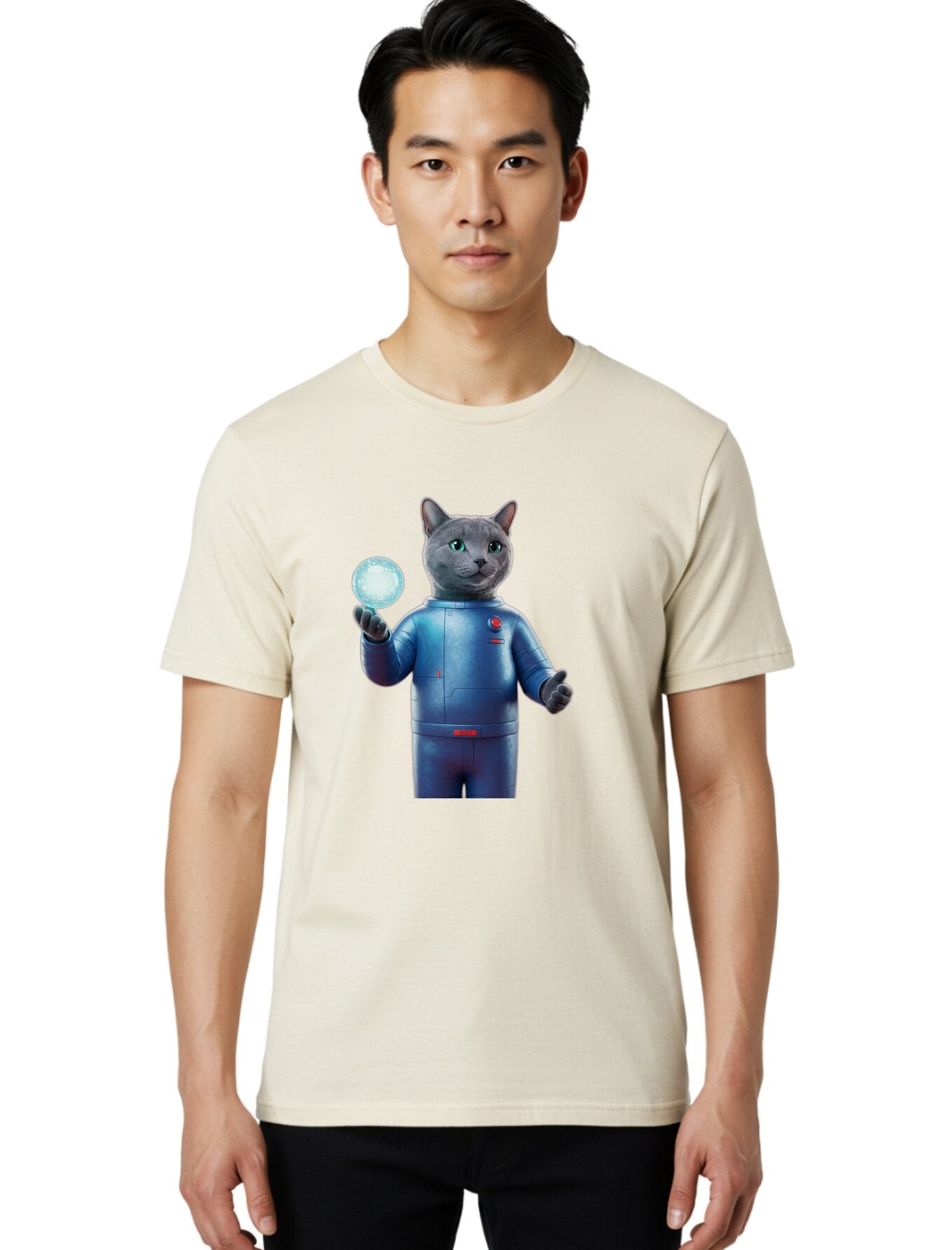 Gray-Cat-In-Spacesuit Men'S Graphic Tee, 100% Cotton, Comfortable Casual Summer Wear, Machine Washable, Vintage Camera, Old Camera, Antique Camera, Black Camera, Classic Photography, Photography Equipment, Nostalgic Device, Film Camera, Bam585 16