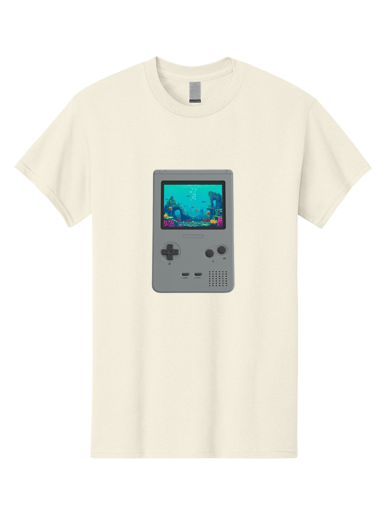 Gray-Gameboy Men'S Graphic Tee, 100% Cotton, Comfortable Casual Summer Wear, Machine Washable, Vintage Camera, Old Camera, Antique Camera, Black Camera, Classic Photography, Photography Equipment, Nostalgic Device, Film Camera, Camera Art Bam587 8