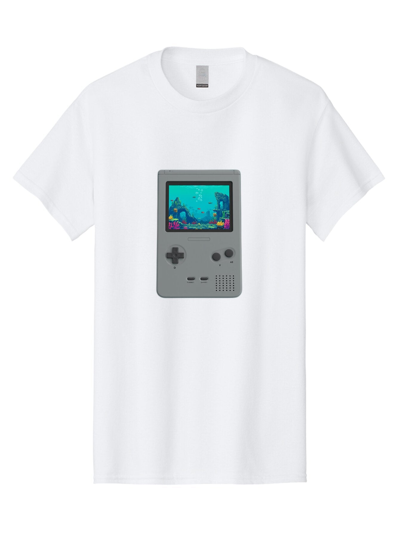 Gray-Gameboy Men'S Graphic Tee, 100% Cotton, Comfortable Casual Summer Wear, Machine Washable, Vintage Camera, Old Camera, Antique Camera, Black Camera, Classic Photography, Photography Equipment, Nostalgic Device, Film Camera, Camera Art Bam587 11