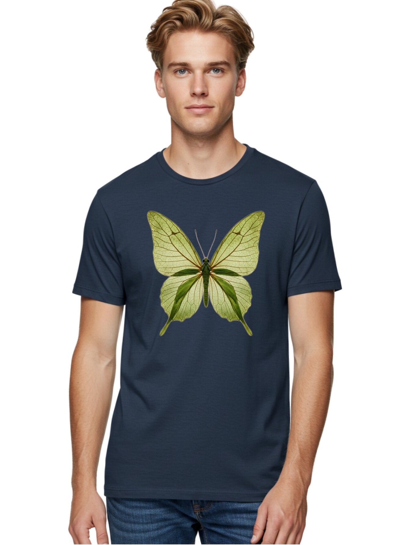 Greta-Oto-Butterfly Men'S Graphic Tee, 100% Cotton, Comfortable Casual Summer Wear, Machine Washable, Vintage Camera, Old Camera, Antique Camera, Black Camera, Classic Photography, Photography Equipment, Nostalgic Device, Film Camera, Bam589 27