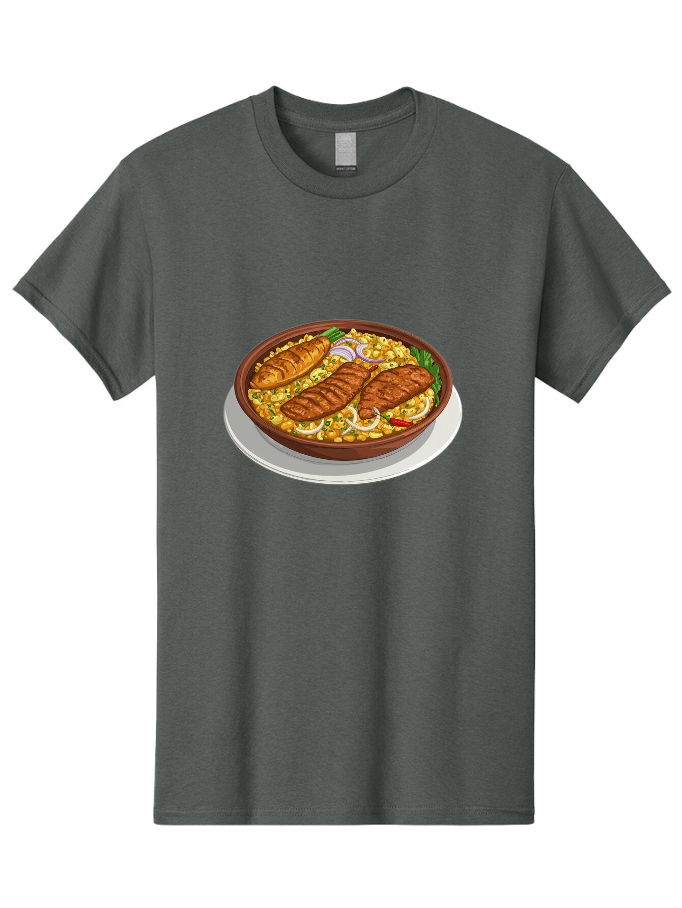 Grilled-Meat-Dish Men'S Graphic Tee, 100% Cotton, Comfortable Casual Summer Wear, Machine Washable, Vintage Camera, Old Camera, Antique Camera, Black Camera, Classic Photography, Photography Equipment, Nostalgic Device, Film Camera, Camera Art Bam590 13