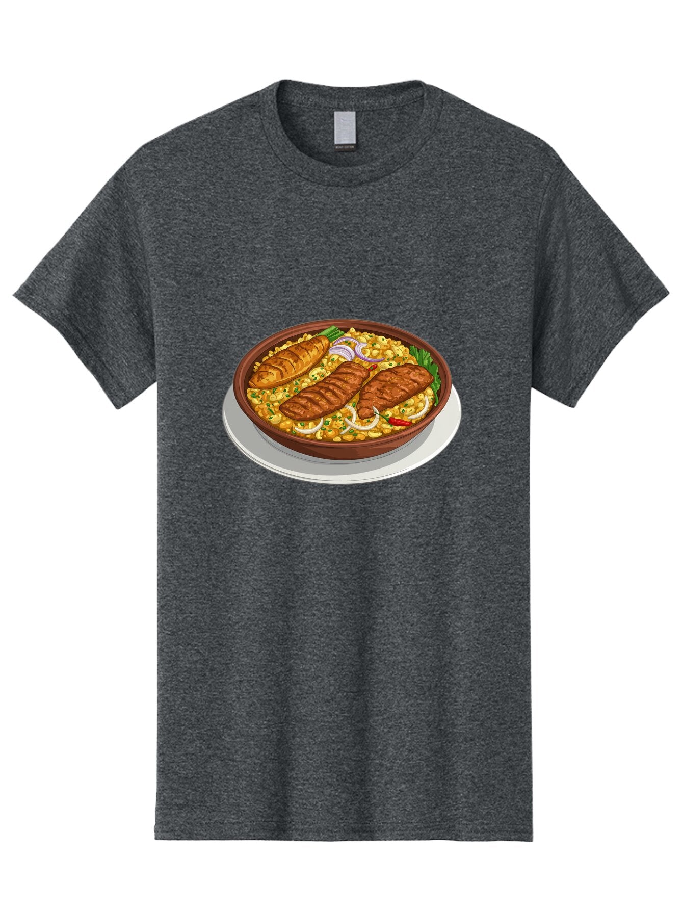 Grilled-Meat-Dish Men'S Graphic Tee, 100% Cotton, Comfortable Casual Summer Wear, Machine Washable, Vintage Camera, Old Camera, Antique Camera, Black Camera, Classic Photography, Photography Equipment, Nostalgic Device, Film Camera, Camera Art Bam590 7