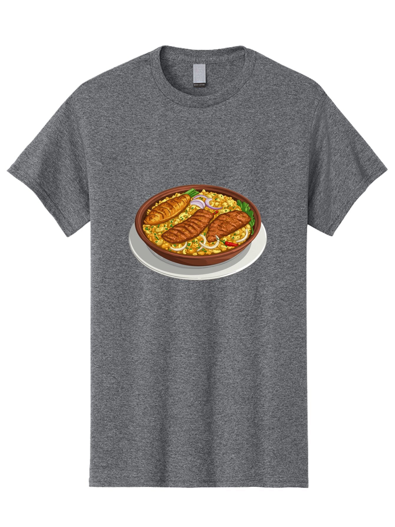 Grilled-Meat-Dish Men'S Graphic Tee, 100% Cotton, Comfortable Casual Summer Wear, Machine Washable, Vintage Camera, Old Camera, Antique Camera, Black Camera, Classic Photography, Photography Equipment, Nostalgic Device, Film Camera, Camera Art Bam590 5