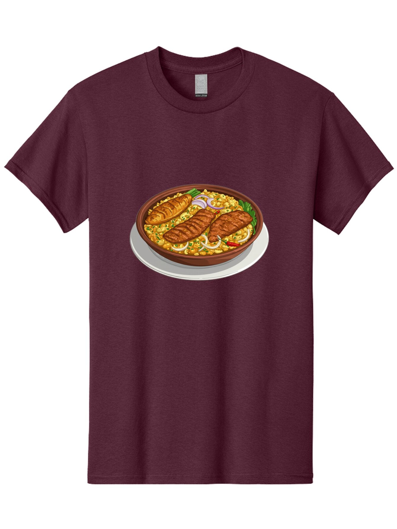 Grilled-Meat-Dish Men'S Graphic Tee, 100% Cotton, Comfortable Casual Summer Wear, Machine Washable, Vintage Camera, Old Camera, Antique Camera, Black Camera, Classic Photography, Photography Equipment, Nostalgic Device, Film Camera, Camera Art Bam590
