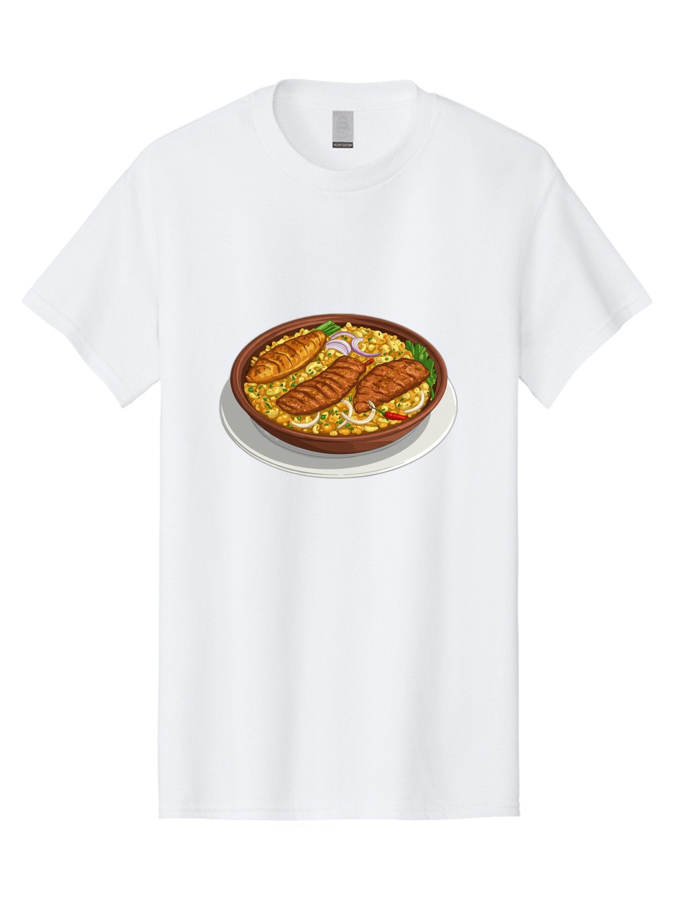 Grilled-Meat-Dish Men'S Graphic Tee, 100% Cotton, Comfortable Casual Summer Wear, Machine Washable, Vintage Camera, Old Camera, Antique Camera, Black Camera, Classic Photography, Photography Equipment, Nostalgic Device, Film Camera, Camera Art Bam590 6