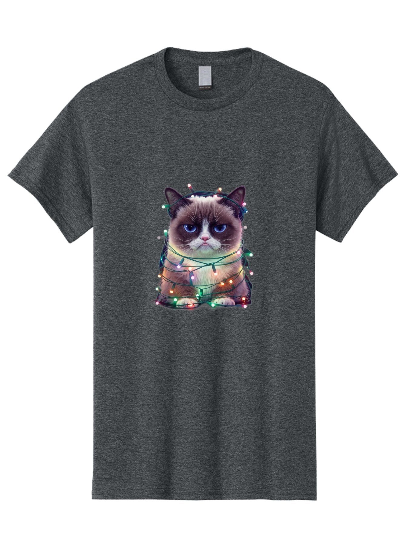Grumpy-Cat-1 Men'S Graphic Tee, 100% Cotton, Comfortable Casual Summer Wear, Machine Washable, Vintage Camera, Old Camera, Antique Camera, Black Camera, Classic Photography, Photography Equipment, Nostalgic Device, Film Camera, Camera Art Bam593 9