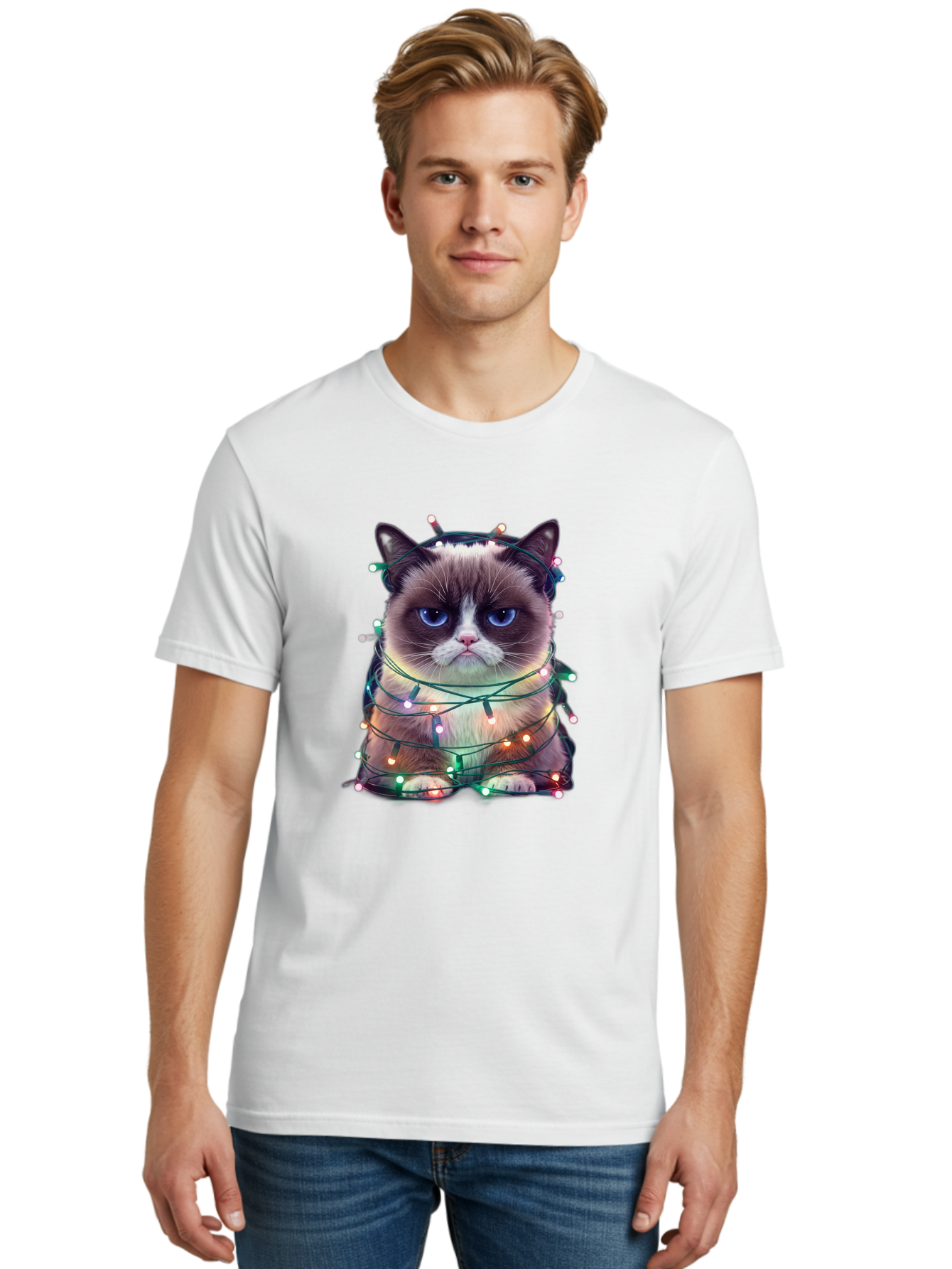 Grumpy-Cat-1 Men'S Graphic Tee, 100% Cotton, Comfortable Casual Summer Wear, Machine Washable, Vintage Camera, Old Camera, Antique Camera, Black Camera, Classic Photography, Photography Equipment, Nostalgic Device, Film Camera, Camera Art Bam593 22