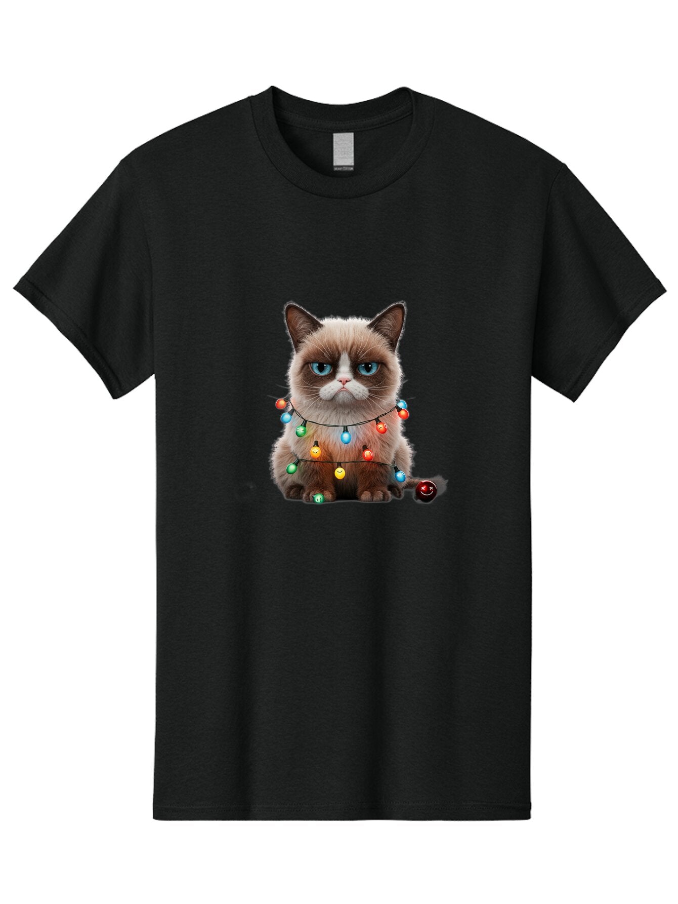 Grumpy-Cat-2 Men'S Graphic Tee, 100% Cotton, Comfortable Casual Summer Wear, Machine Washable, Vintage Camera, Old Camera, Antique Camera, Black Camera, Classic Photography, Photography Equipment, Nostalgic Device, Film Camera, Camera Art Bam594 5