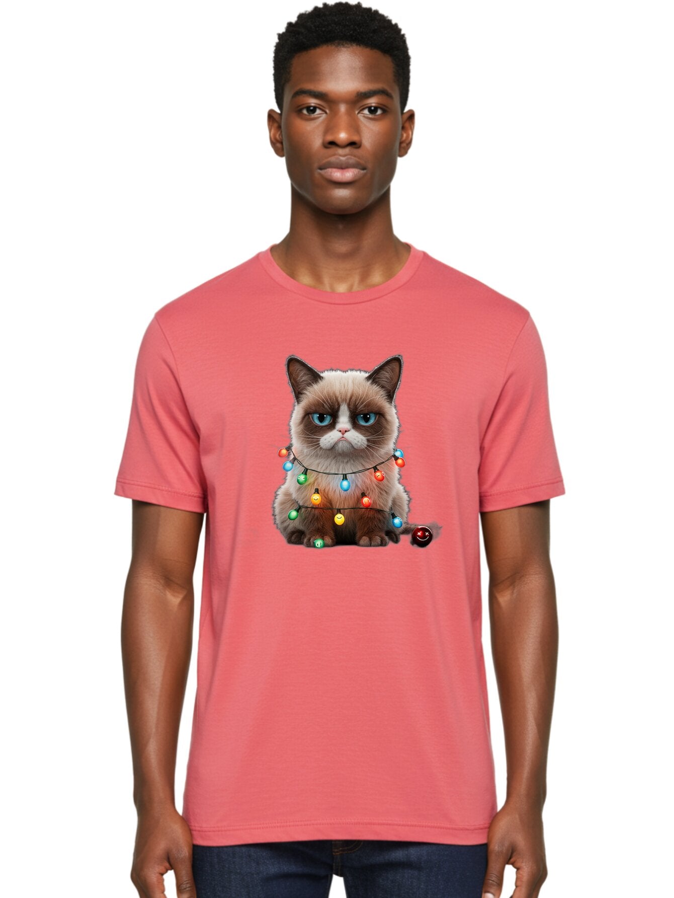 Grumpy-Cat-2 Men'S Graphic Tee, 100% Cotton, Comfortable Casual Summer Wear, Machine Washable, Vintage Camera, Old Camera, Antique Camera, Black Camera, Classic Photography, Photography Equipment, Nostalgic Device, Film Camera, Camera Art Bam594 29
