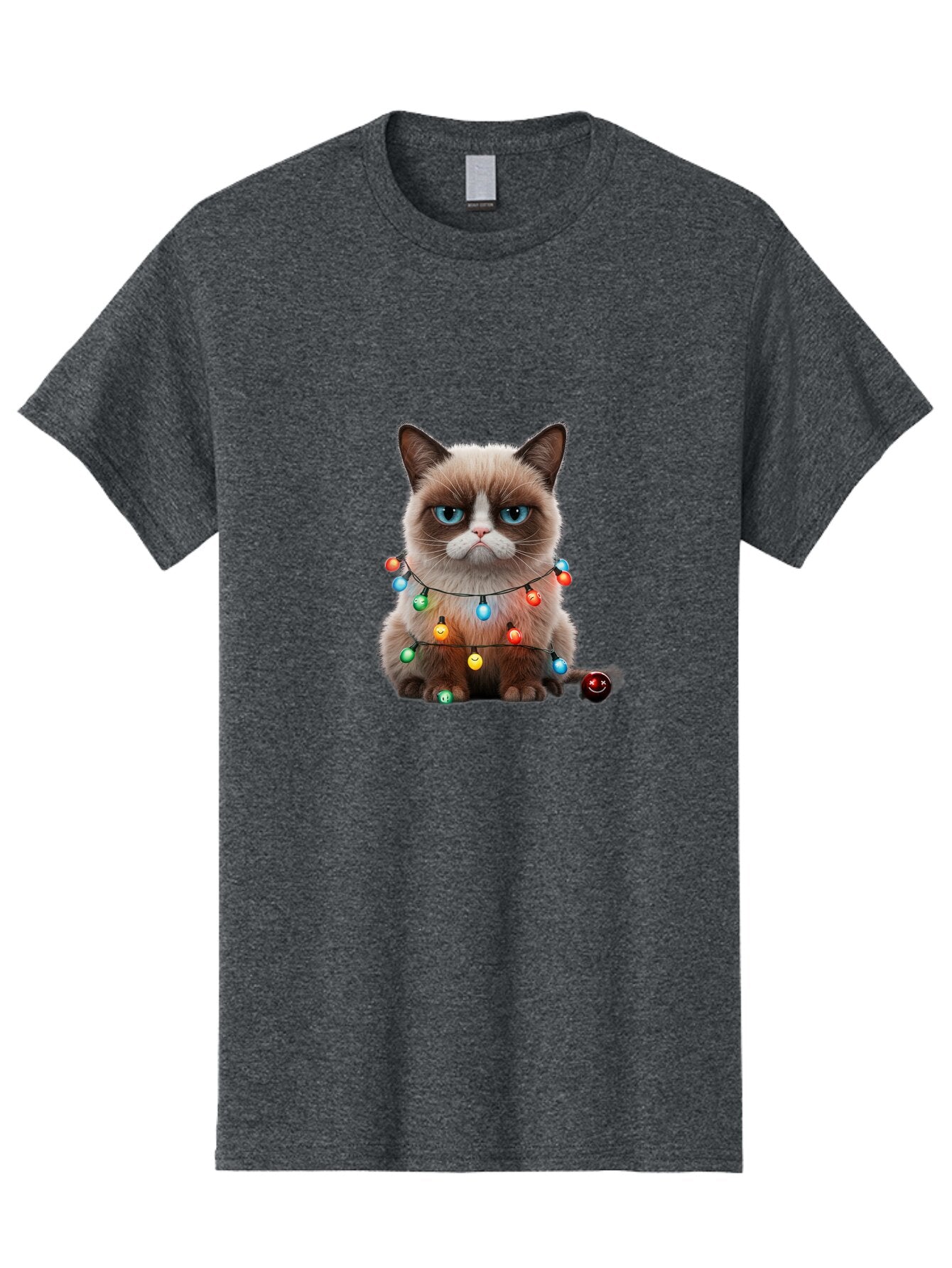 Grumpy-Cat-2 Men'S Graphic Tee, 100% Cotton, Comfortable Casual Summer Wear, Machine Washable, Vintage Camera, Old Camera, Antique Camera, Black Camera, Classic Photography, Photography Equipment, Nostalgic Device, Film Camera, Camera Art Bam594 9