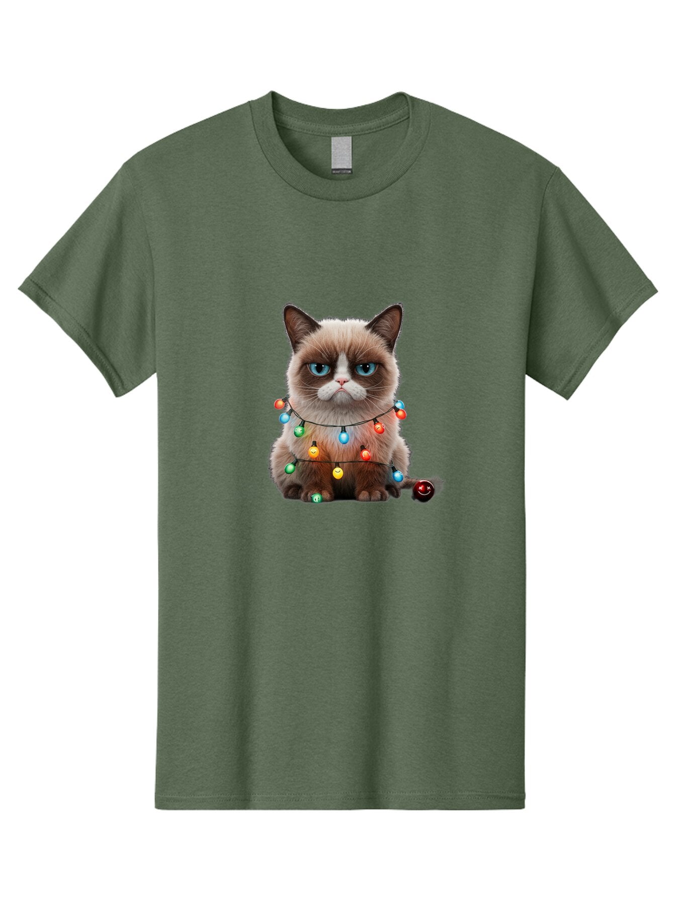 Grumpy-Cat-2 Men'S Graphic Tee, 100% Cotton, Comfortable Casual Summer Wear, Machine Washable, Vintage Camera, Old Camera, Antique Camera, Black Camera, Classic Photography, Photography Equipment, Nostalgic Device, Film Camera, Camera Art Bam594 3