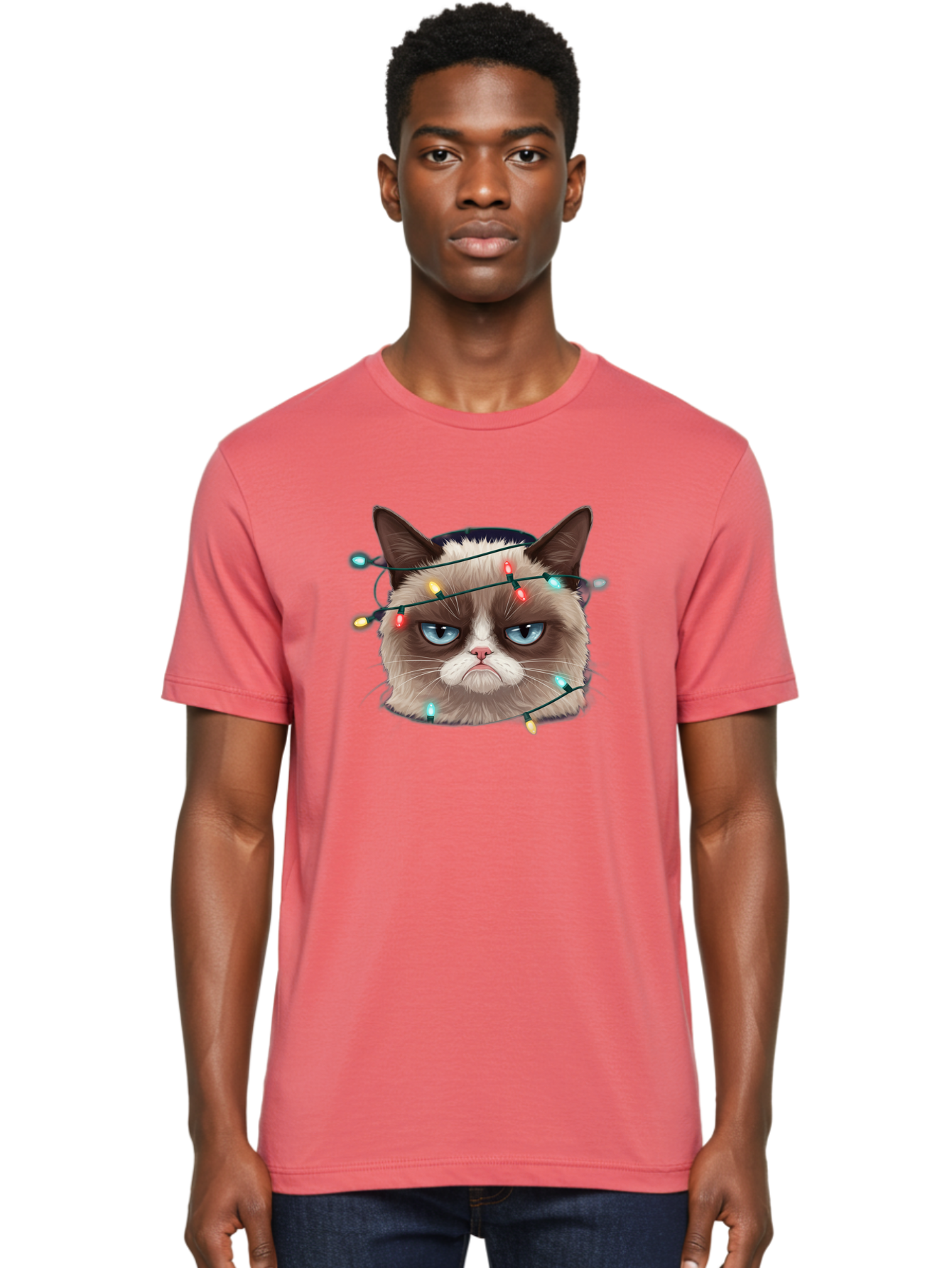 Grumpy-Cat-3 Men'S Graphic Tee, 100% Cotton, Comfortable Casual Summer Wear, Machine Washable, Vintage Camera, Old Camera, Antique Camera, Black Camera, Classic Photography, Photography Equipment, Nostalgic Device, Film Camera, Camera Art Bam595 27