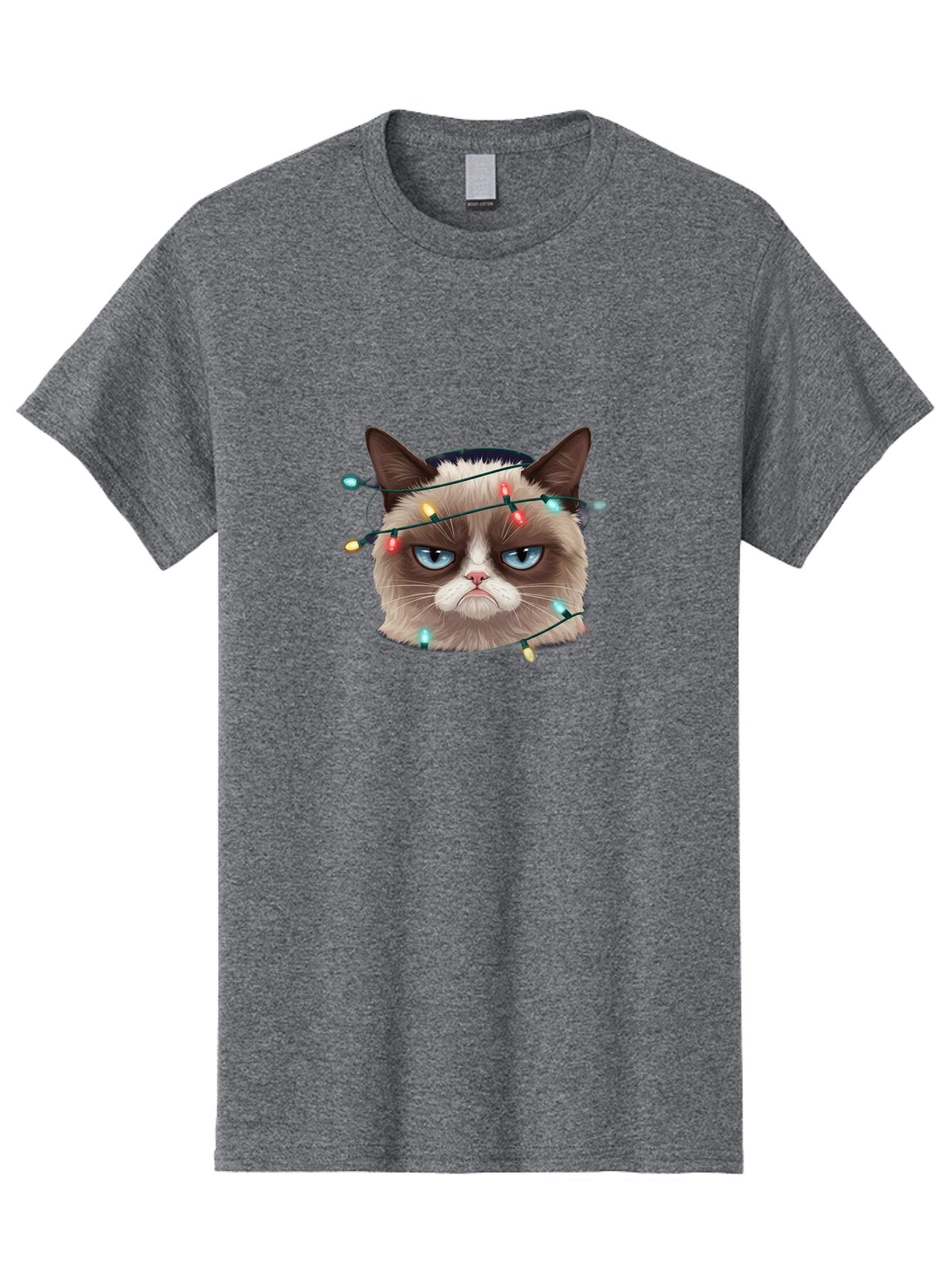Grumpy-Cat-3 Men'S Graphic Tee, 100% Cotton, Comfortable Casual Summer Wear, Machine Washable, Vintage Camera, Old Camera, Antique Camera, Black Camera, Classic Photography, Photography Equipment, Nostalgic Device, Film Camera, Camera Art Bam595 8