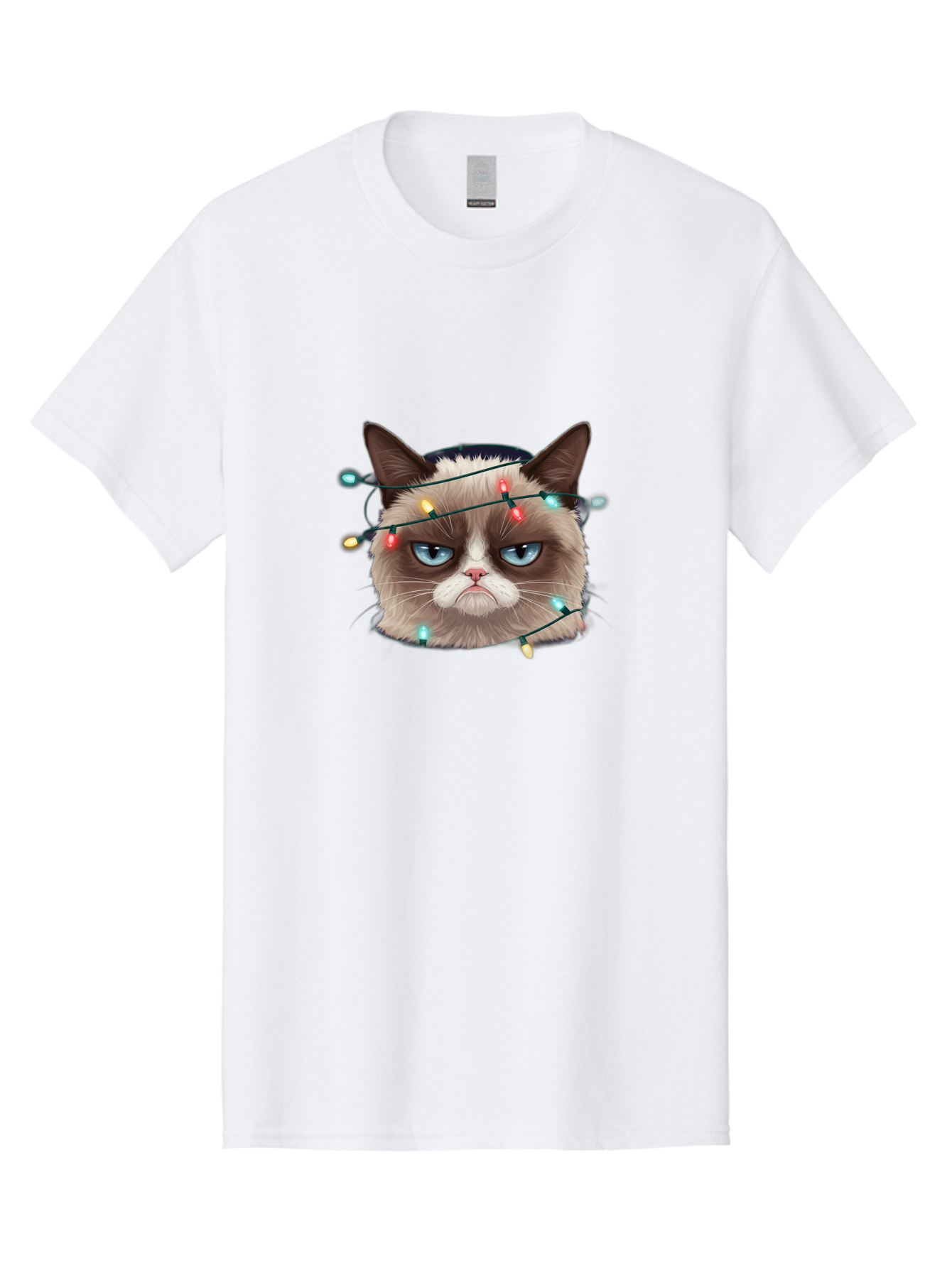 Grumpy-Cat-3 Men'S Graphic Tee, 100% Cotton, Comfortable Casual Summer Wear, Machine Washable, Vintage Camera, Old Camera, Antique Camera, Black Camera, Classic Photography, Photography Equipment, Nostalgic Device, Film Camera, Camera Art Bam595