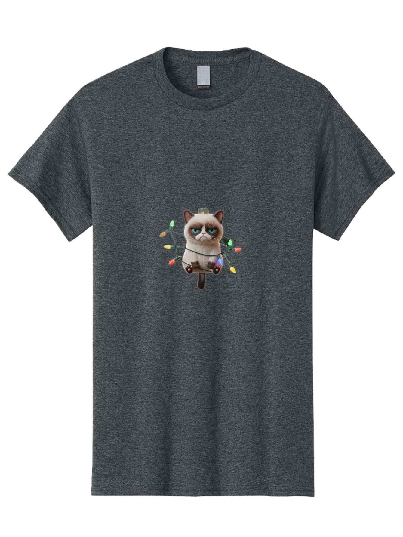 Grumpy-Cat-4 Men'S Graphic Tee, 100% Cotton, Comfortable Casual Summer Wear, Machine Washable, Vintage Camera, Old Camera, Antique Camera, Black Camera, Classic Photography, Photography Equipment, Nostalgic Device, Film Camera, Camera Art Bam596 5