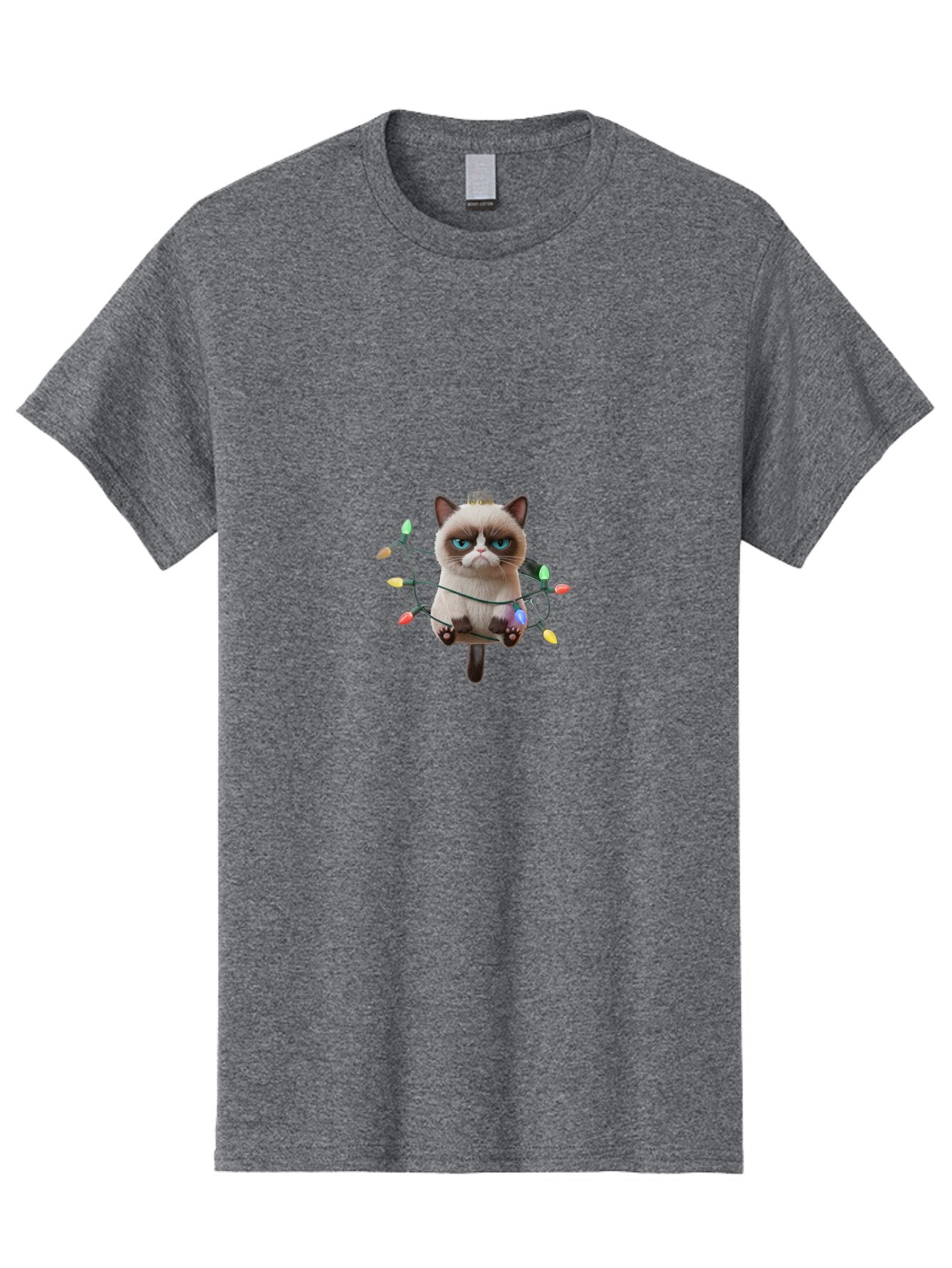 Grumpy-Cat-4 Men'S Graphic Tee, 100% Cotton, Comfortable Casual Summer Wear, Machine Washable, Vintage Camera, Old Camera, Antique Camera, Black Camera, Classic Photography, Photography Equipment, Nostalgic Device, Film Camera, Camera Art Bam596
