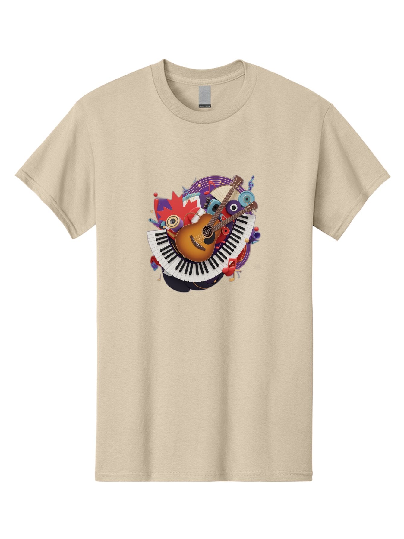 Guitar-And-Piano-Keys Men'S Graphic Tee, 100% Cotton, Comfortable Casual Summer Wear, Machine Washable, Vintage Camera, Old Camera, Antique Camera, Black Camera, Classic Photography, Photography Equipment, Nostalgic Device, Film Camera, Bam601 5