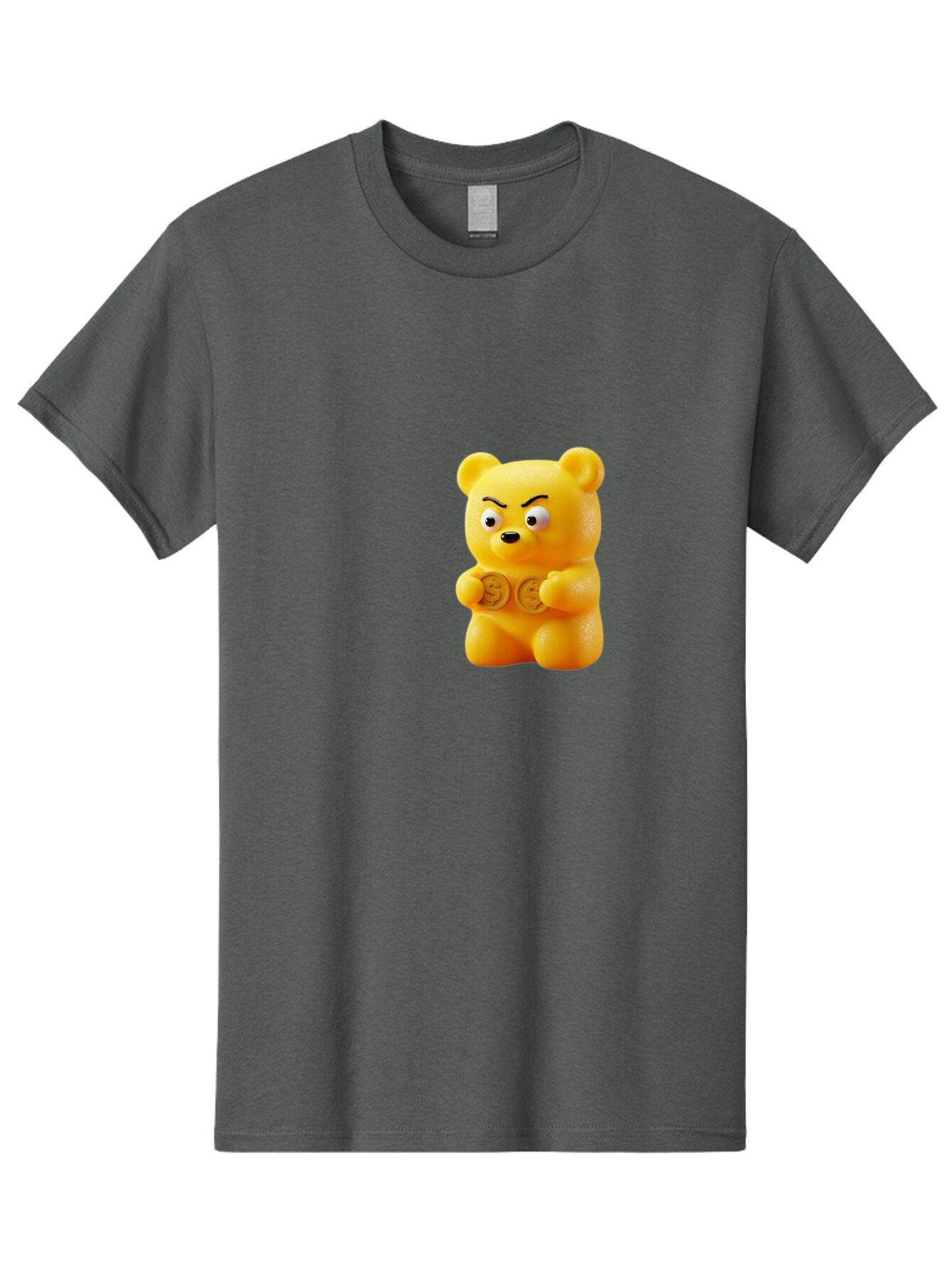 Gummy-Bear-1 Men'S Graphic Tee, 100% Cotton, Comfortable Casual Summer Wear, Machine Washable, Vintage Camera, Old Camera, Antique Camera, Black Camera, Classic Photography, Photography Equipment, Nostalgic Device, Film Camera, Camera Art Bam603 12