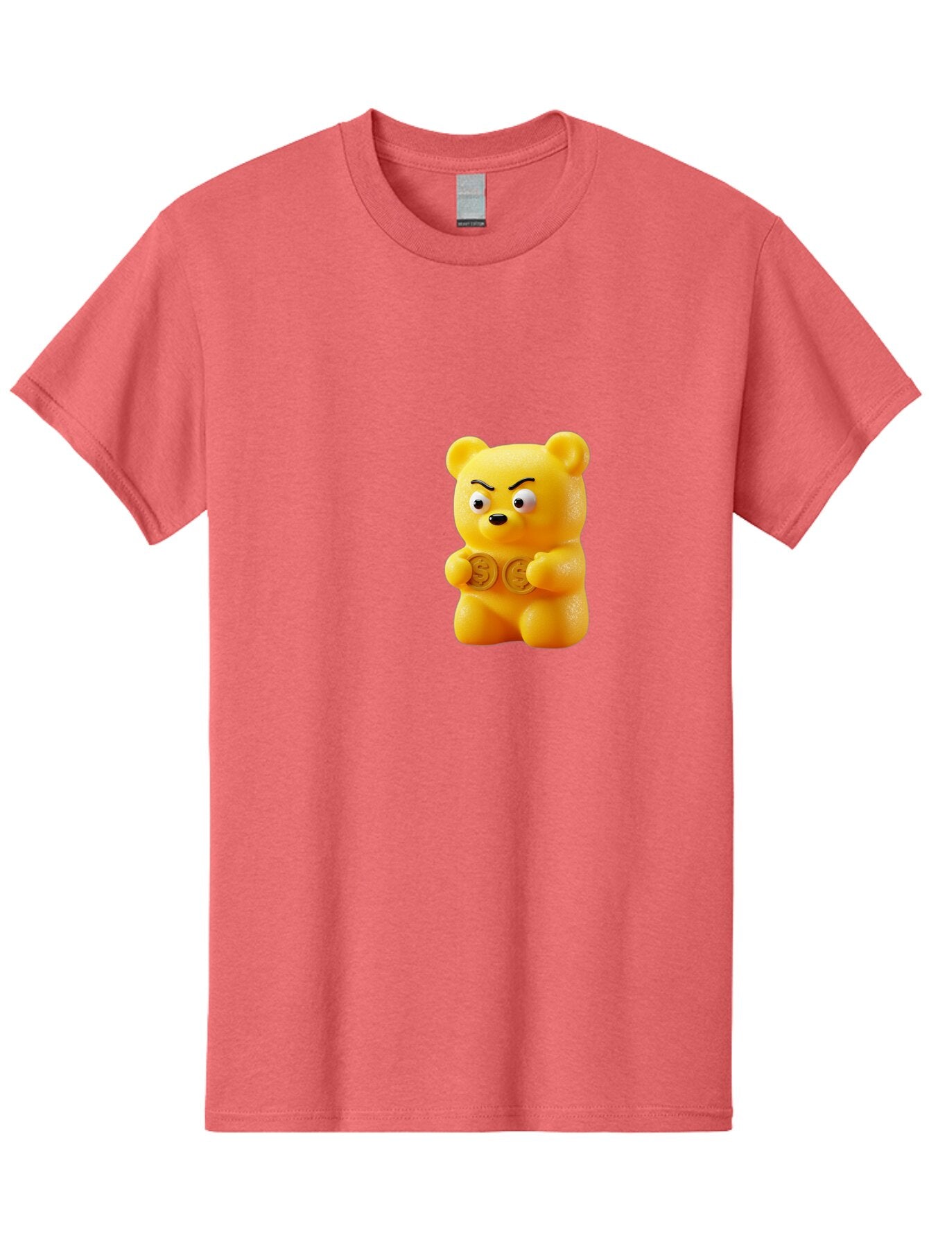 Gummy-Bear-1 Men'S Graphic Tee, 100% Cotton, Comfortable Casual Summer Wear, Machine Washable, Vintage Camera, Old Camera, Antique Camera, Black Camera, Classic Photography, Photography Equipment, Nostalgic Device, Film Camera, Camera Art Bam603 9