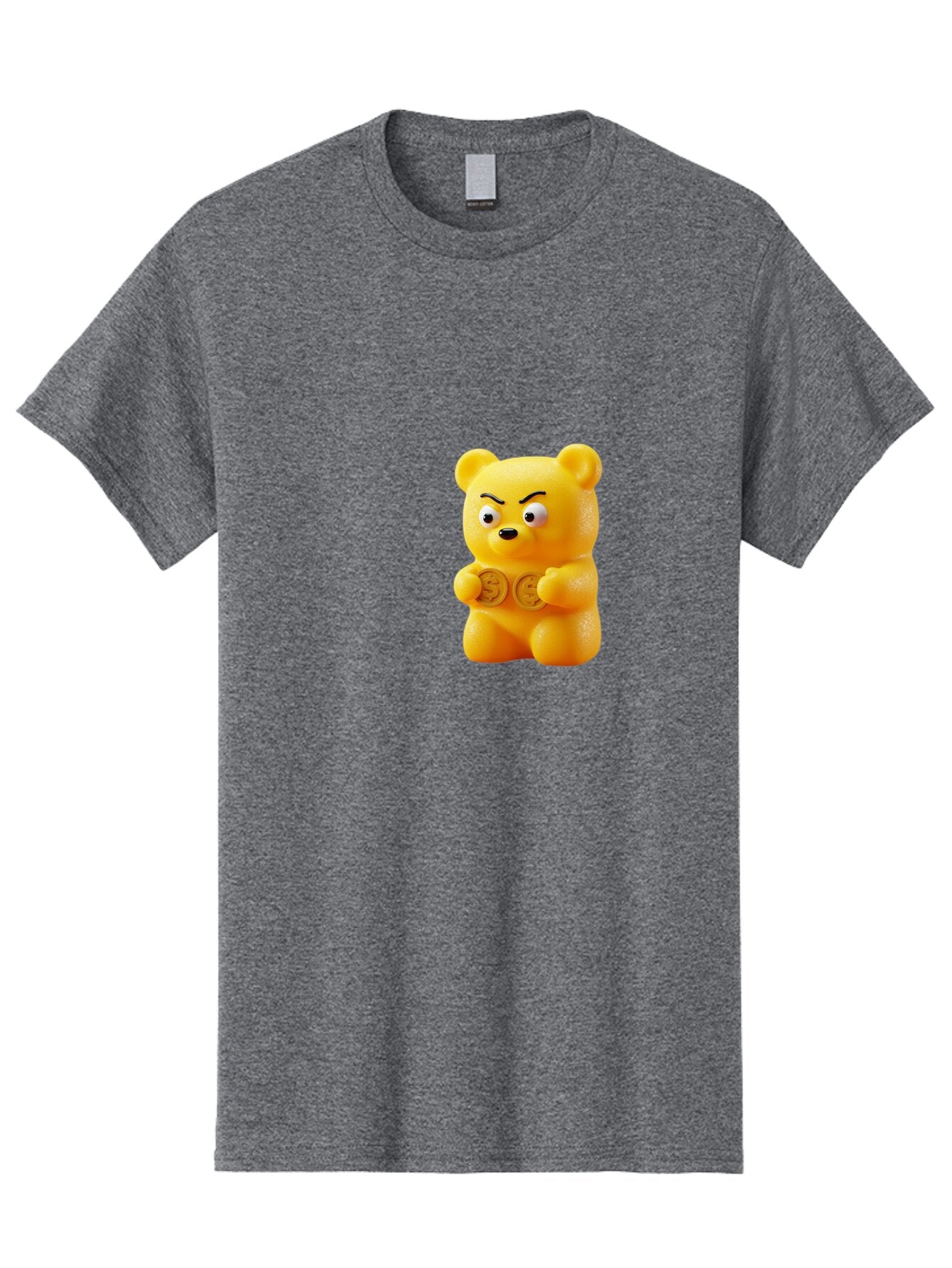 Gummy-Bear-1 Men'S Graphic Tee, 100% Cotton, Comfortable Casual Summer Wear, Machine Washable, Vintage Camera, Old Camera, Antique Camera, Black Camera, Classic Photography, Photography Equipment, Nostalgic Device, Film Camera, Camera Art Bam603 4