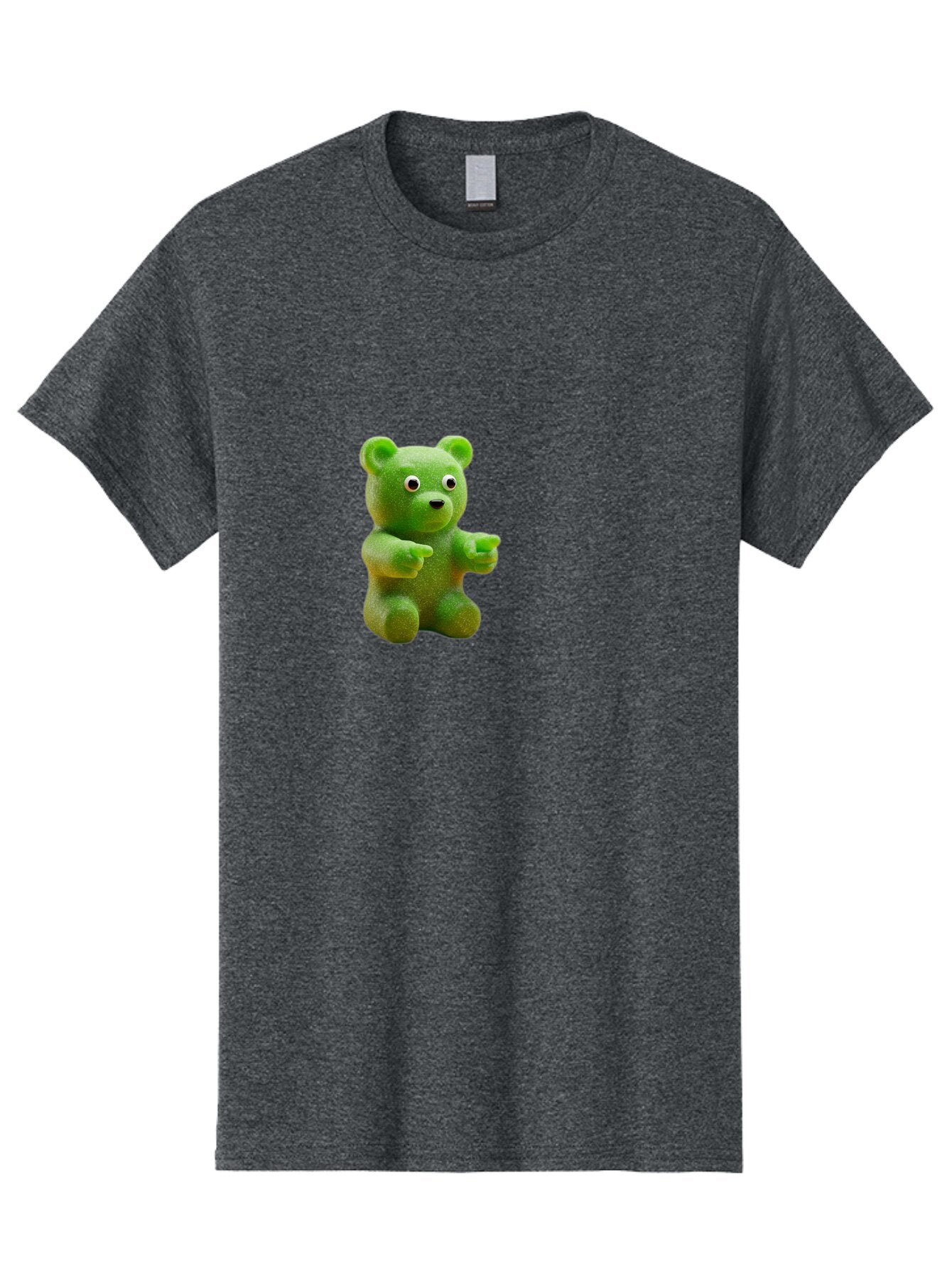 Gummy-Bear-2 Men'S Graphic Tee, 100% Cotton, Comfortable Casual Summer Wear, Machine Washable, Vintage Camera, Old Camera, Antique Camera, Black Camera, Classic Photography, Photography Equipment, Nostalgic Device, Film Camera, Camera Art Bam604 4