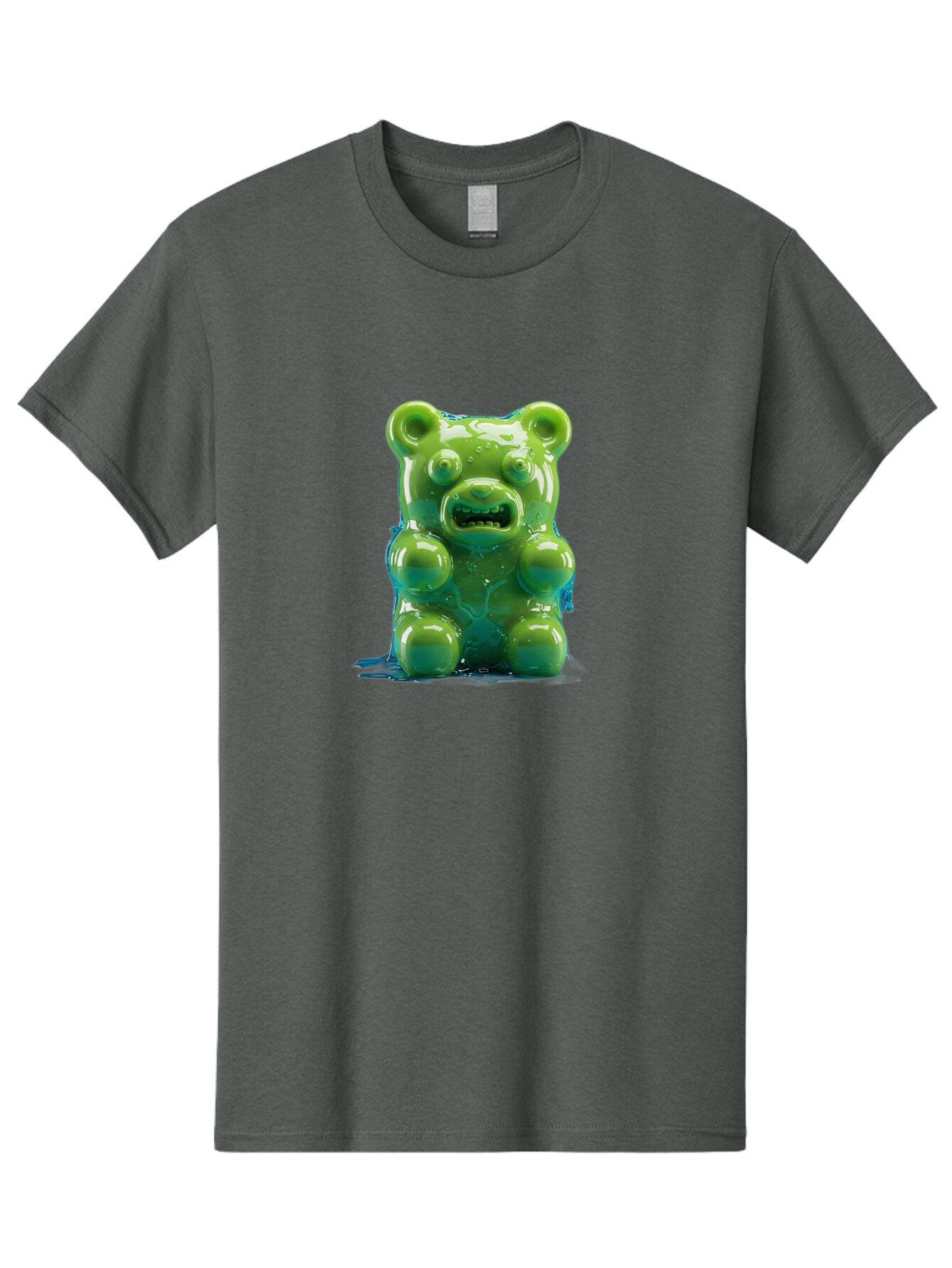 Gummy-Bear-3 Men'S Graphic Tee, 100% Cotton, Comfortable Casual Summer Wear, Machine Washable, Vintage Camera, Old Camera, Antique Camera, Black Camera, Classic Photography, Photography Equipment, Nostalgic Device, Film Camera, Camera Art Bam605 5