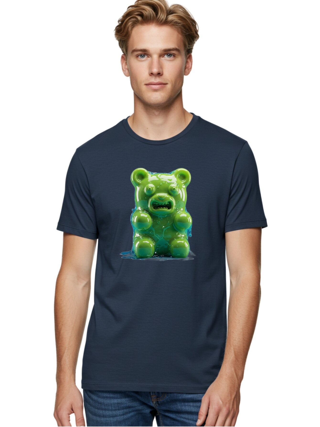 Gummy-Bear-3 Men'S Graphic Tee, 100% Cotton, Comfortable Casual Summer Wear, Machine Washable, Vintage Camera, Old Camera, Antique Camera, Black Camera, Classic Photography, Photography Equipment, Nostalgic Device, Film Camera, Camera Art Bam605 19