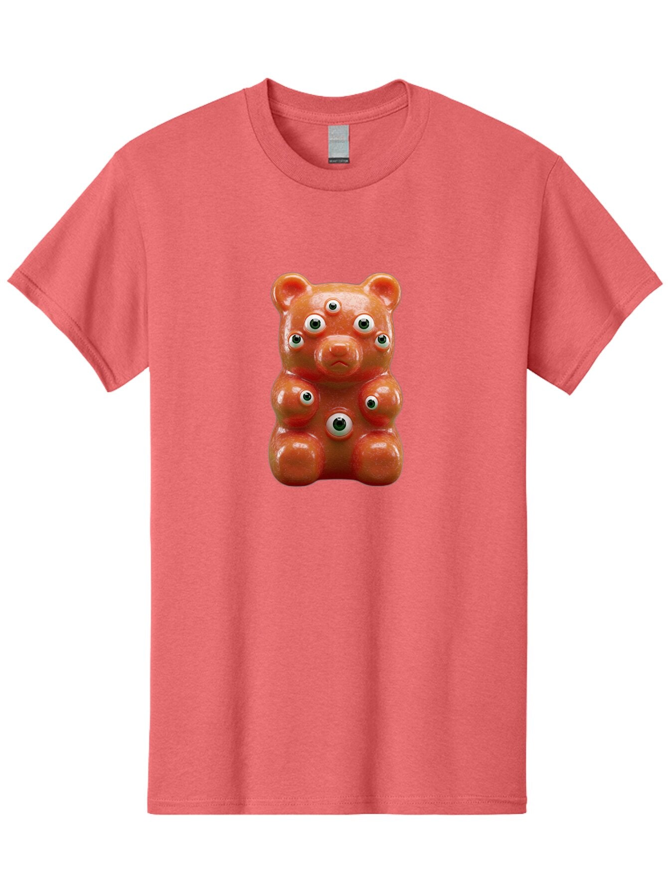 Gummy-Bear-With-Googly-Eyes Men'S Graphic Tee, 100% Cotton, Comfortable Casual Summer Wear, Machine Washable, Vintage Camera, Old Camera, Antique Camera, Black Camera, Classic Photography, Photography Equipment, Nostalgic Device, Film Camera, Bam613