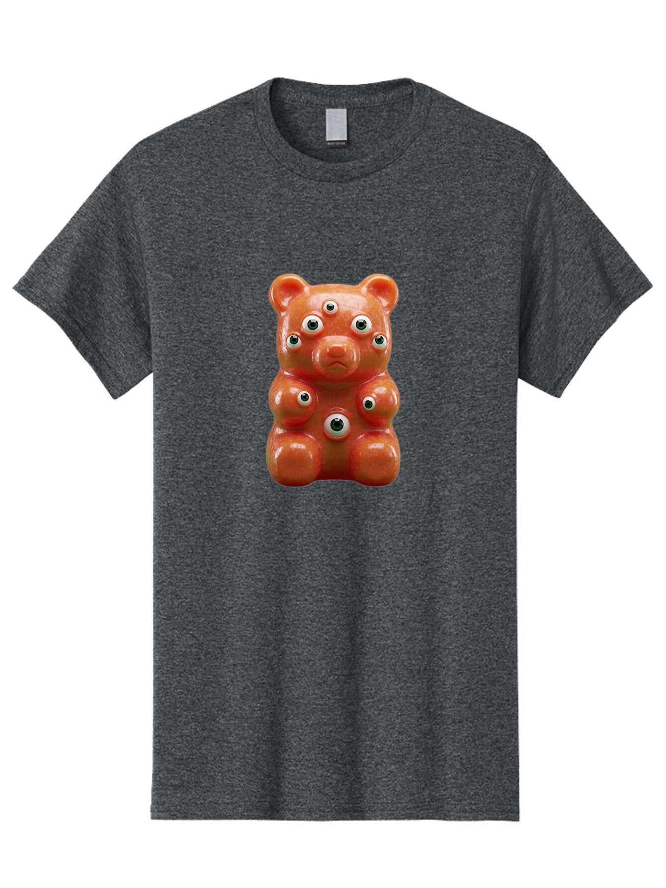 Gummy-Bear-With-Googly-Eyes Men'S Graphic Tee, 100% Cotton, Comfortable Casual Summer Wear, Machine Washable, Vintage Camera, Old Camera, Antique Camera, Black Camera, Classic Photography, Photography Equipment, Nostalgic Device, Film Camera, Bam613 15