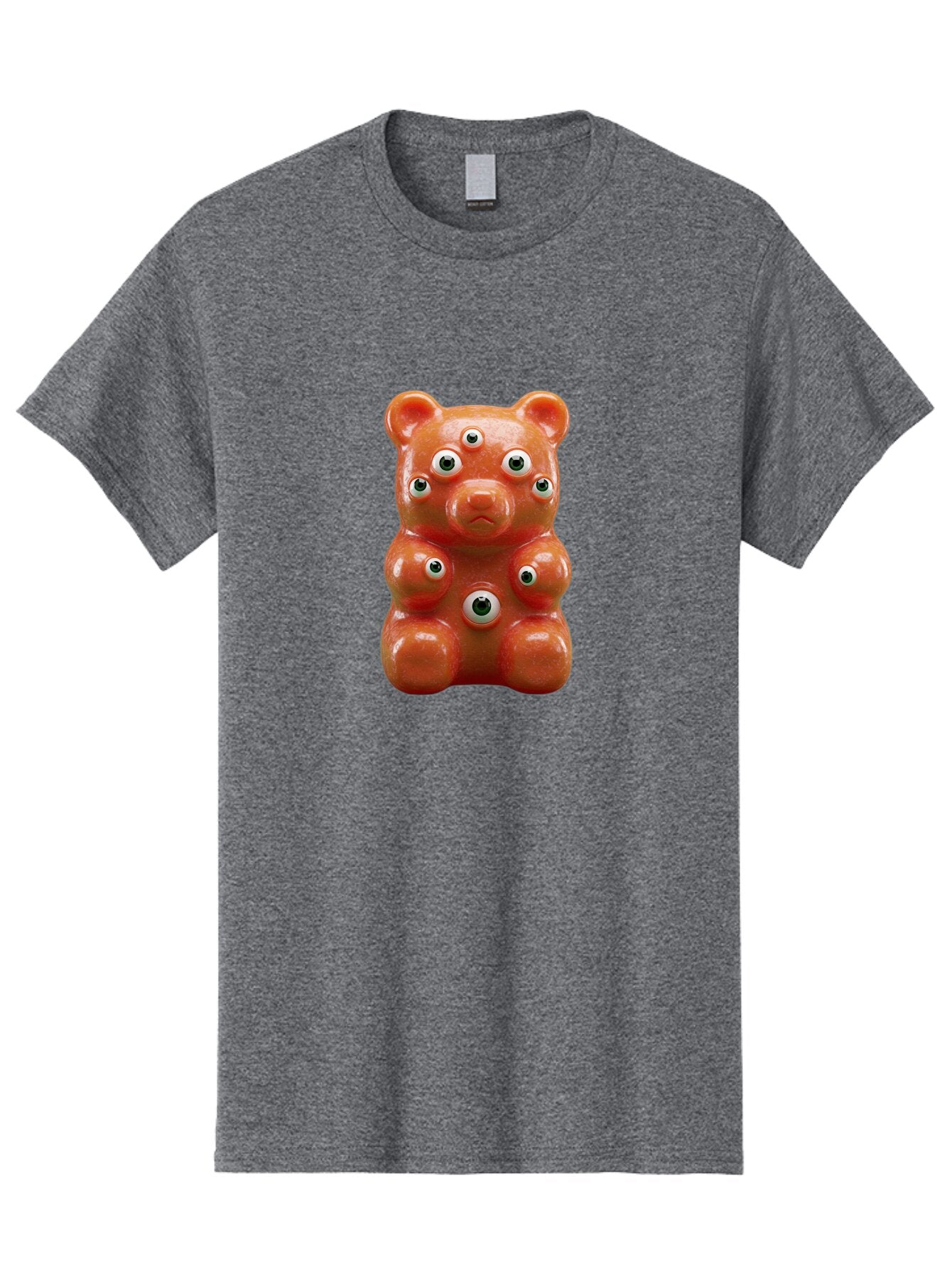 Gummy-Bear-With-Googly-Eyes Men'S Graphic Tee, 100% Cotton, Comfortable Casual Summer Wear, Machine Washable, Vintage Camera, Old Camera, Antique Camera, Black Camera, Classic Photography, Photography Equipment, Nostalgic Device, Film Camera, Bam613 10