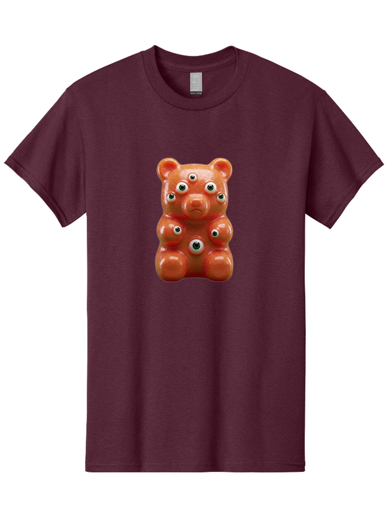 Gummy-Bear-With-Googly-Eyes Men'S Graphic Tee, 100% Cotton, Comfortable Casual Summer Wear, Machine Washable, Vintage Camera, Old Camera, Antique Camera, Black Camera, Classic Photography, Photography Equipment, Nostalgic Device, Film Camera, Bam613 11