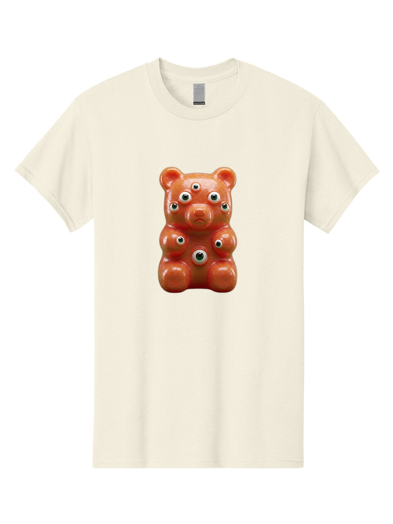 Gummy-Bear-With-Googly-Eyes Men'S Graphic Tee, 100% Cotton, Comfortable Casual Summer Wear, Machine Washable, Vintage Camera, Old Camera, Antique Camera, Black Camera, Classic Photography, Photography Equipment, Nostalgic Device, Film Camera, Bam613 4