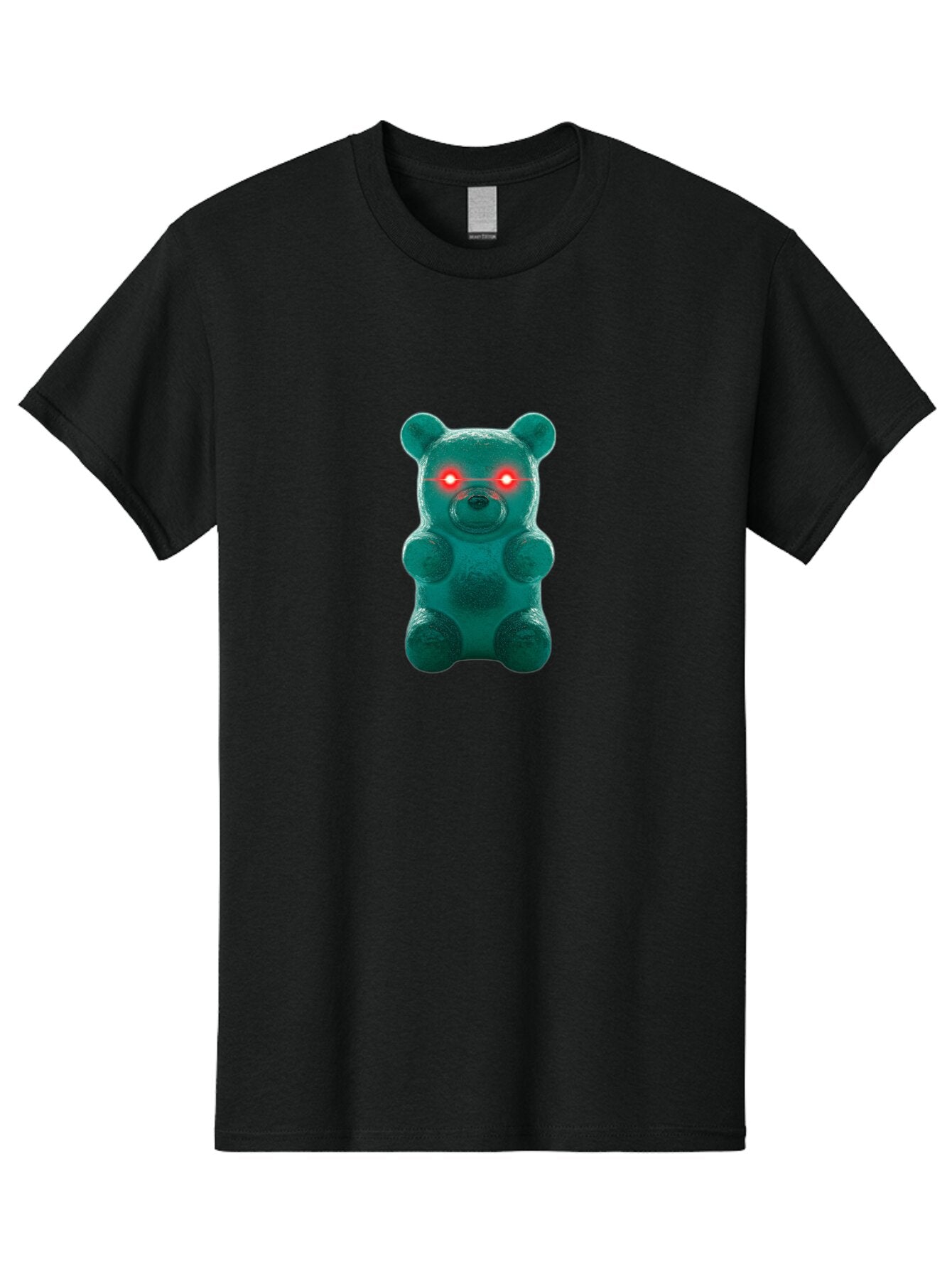 Gummy-Bear-With-Red-Eyes Men'S Graphic Tee, 100% Cotton, Comfortable Casual Summer Wear, Machine Washable, Vintage Camera, Old Camera, Antique Camera, Black Camera, Classic Photography, Photography Equipment, Nostalgic Device, Film Camera, Bam614