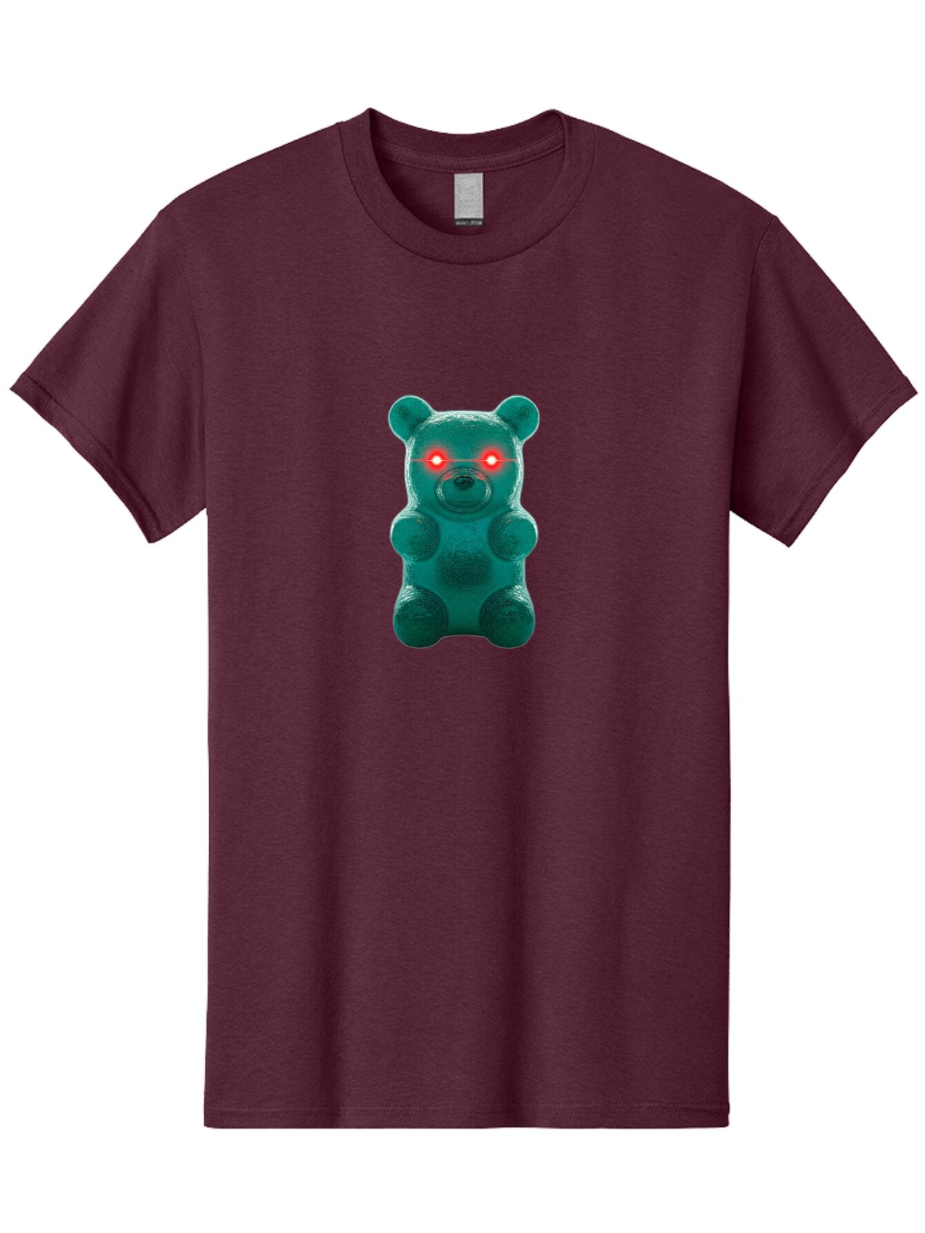 Gummy-Bear-With-Red-Eyes Men'S Graphic Tee, 100% Cotton, Comfortable Casual Summer Wear, Machine Washable, Vintage Camera, Old Camera, Antique Camera, Black Camera, Classic Photography, Photography Equipment, Nostalgic Device, Film Camera, Bam614 9