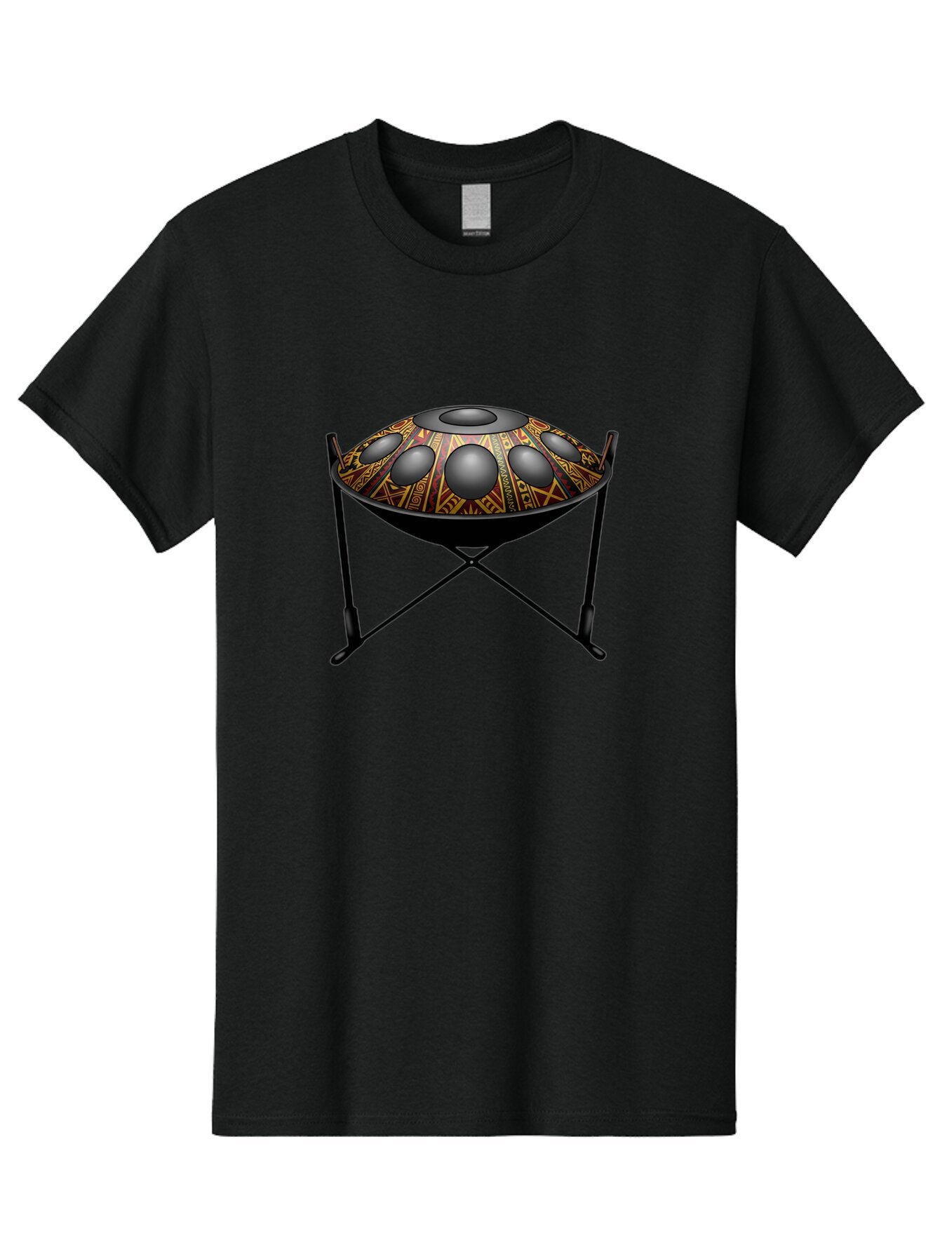 Handpan Men'S Graphic Tee, 100% Cotton, Comfortable Casual Summer Wear, Machine Washable, Vintage Camera, Old Camera, Antique Camera, Black Camera, Classic Photography, Photography Equipment, Nostalgic Device, Film Camera, Camera Art Bam618