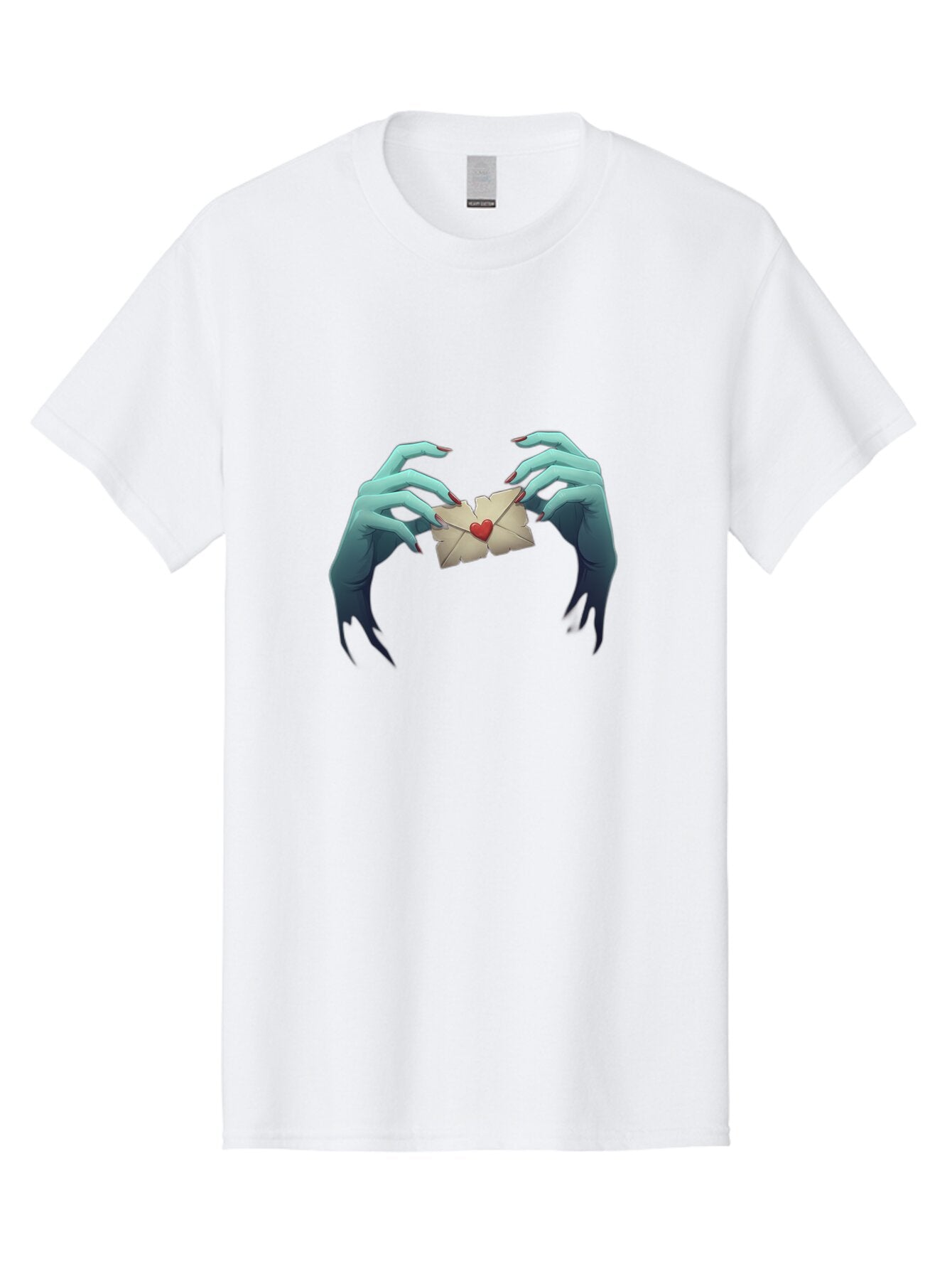 Hands-Holding-Envelope-With-Heart Men'S Graphic Tee, 100% Cotton, Comfortable Casual Summer Wear, Machine Washable, Vintage Camera, Old Camera, Antique Camera, Black Camera, Classic Photography, Photography Equipment, Nostalgic Device, Bam619 5