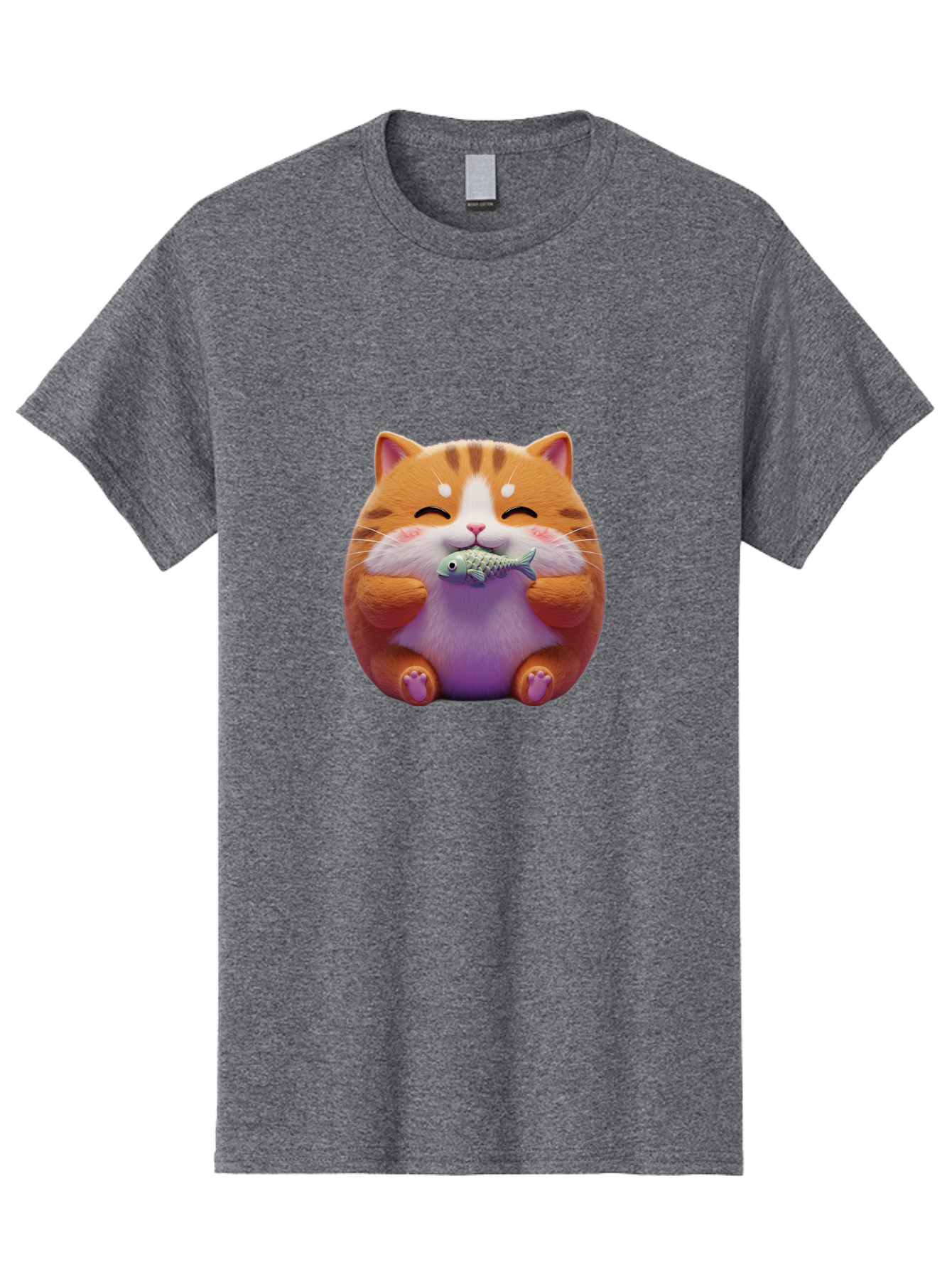 Happy-Cat-With-Fish Men'S Graphic Tee, 100% Cotton, Comfortable Casual Summer Wear, Machine Washable, Vintage Camera, Old Camera, Antique Camera, Black Camera, Classic Photography, Photography Equipment, Nostalgic Device, Film Camera, Bam621