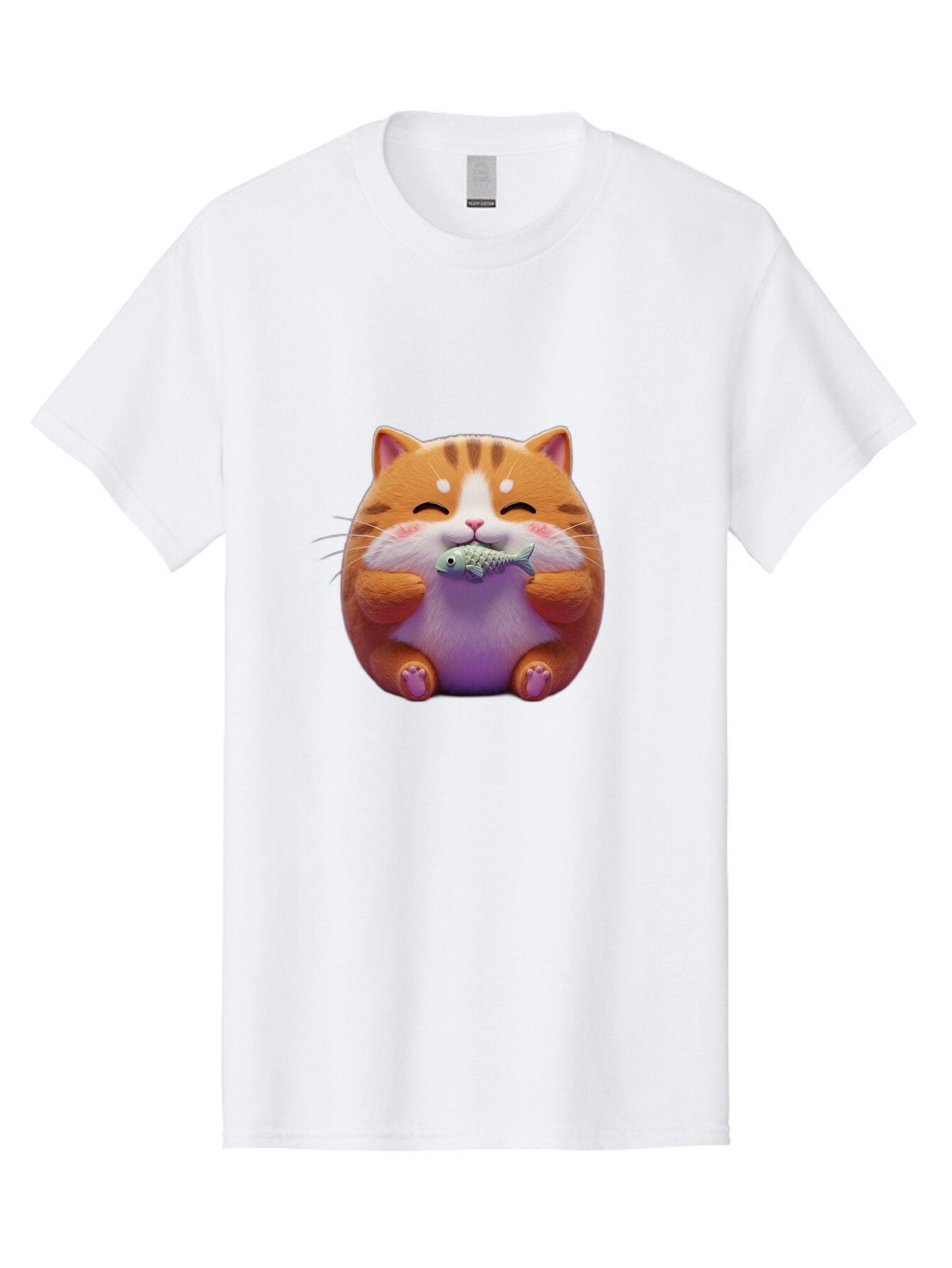 Happy-Cat-With-Fish Men'S Graphic Tee, 100% Cotton, Comfortable Casual Summer Wear, Machine Washable, Vintage Camera, Old Camera, Antique Camera, Black Camera, Classic Photography, Photography Equipment, Nostalgic Device, Film Camera, Bam621