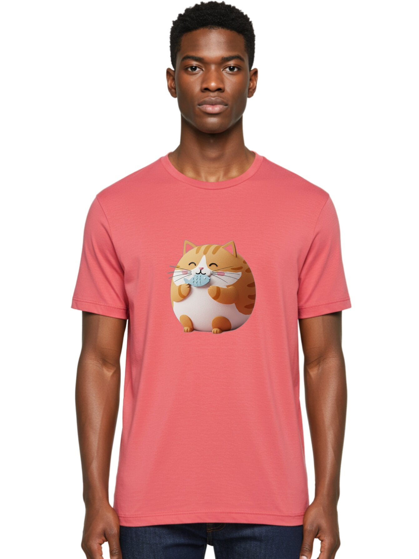 Happy-Orange-Cat Men'S Graphic Tee, 100% Cotton, Comfortable Casual Summer Wear, Machine Washable, Vintage Camera, Old Camera, Antique Camera, Black Camera, Classic Photography, Photography Equipment, Nostalgic Device, Film Camera, Camera Art Bam623 20