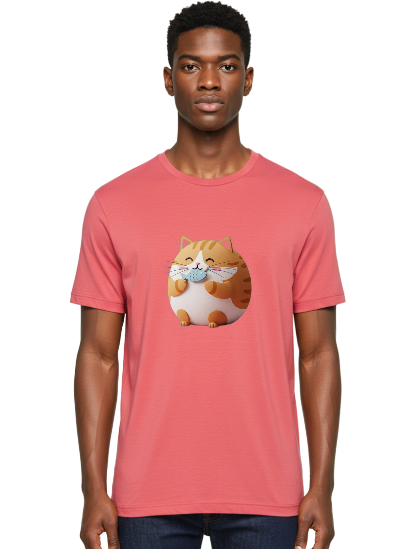 Happy-Orange-Cat Men'S Graphic Tee, 100% Cotton, Comfortable Casual Summer Wear, Machine Washable, Vintage Camera, Old Camera, Antique Camera, Black Camera, Classic Photography, Photography Equipment, Nostalgic Device, Film Camera, Camera Art Bam623 30