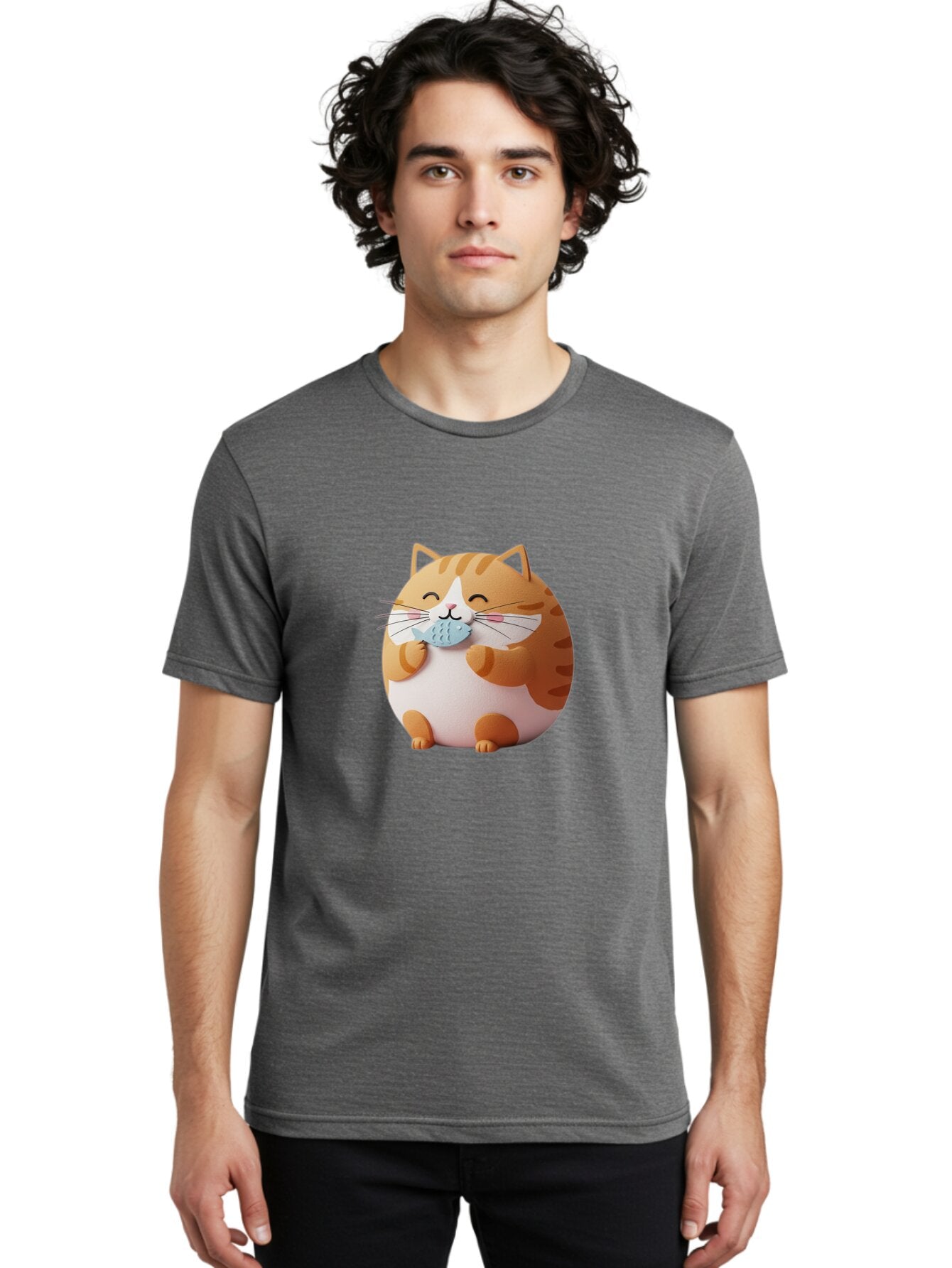 Happy-Orange-Cat Men'S Graphic Tee, 100% Cotton, Comfortable Casual Summer Wear, Machine Washable, Vintage Camera, Old Camera, Antique Camera, Black Camera, Classic Photography, Photography Equipment, Nostalgic Device, Film Camera, Camera Art Bam623 30
